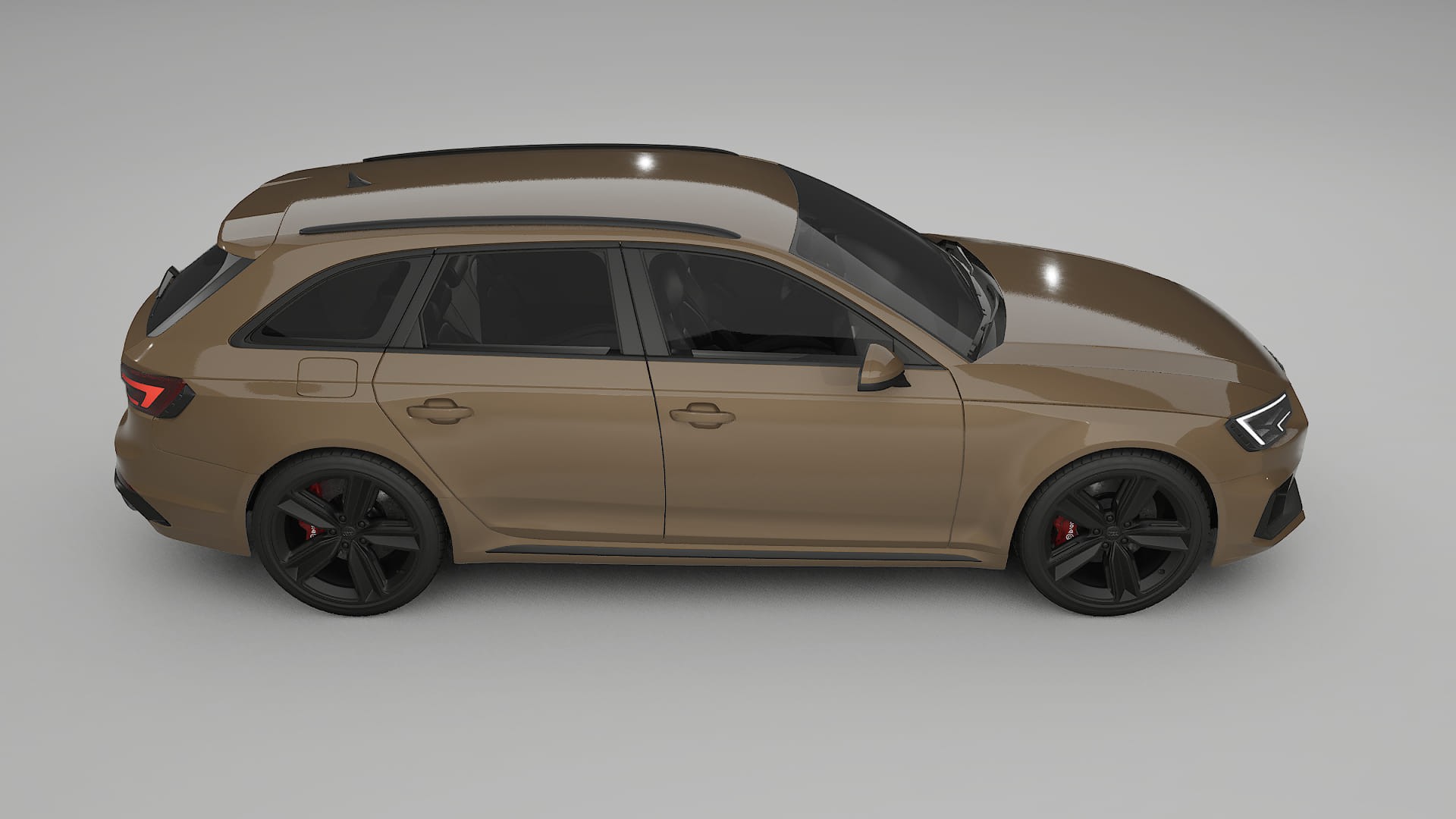 Audi RS4 Avant B9 prefacelift pre LCI TPU Lackschutzfolie | SAHARA Farbwechsel PPF – Komplett-Vorgeschnittener Kit