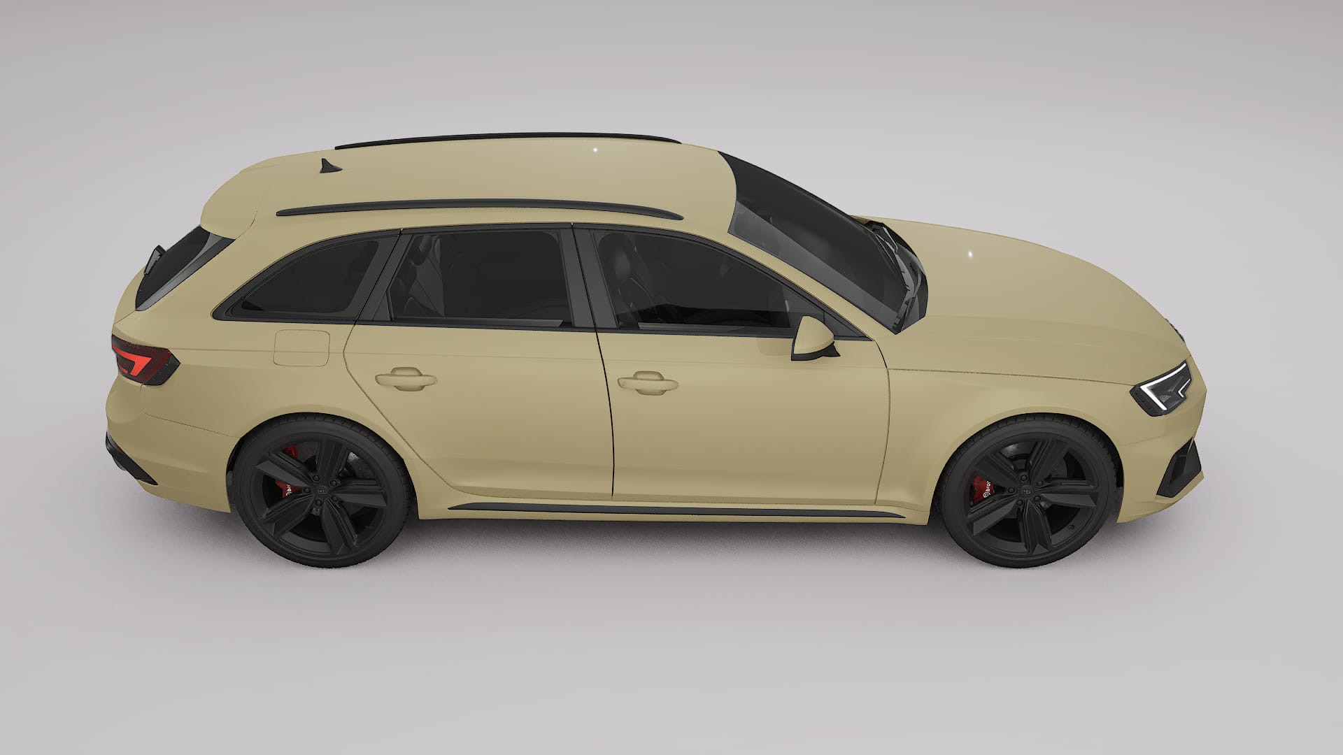 Audi RS4 Avant B9 prefacelift pre LCI TPU Lackschutzfolie | SAND Farbwechsel PPF – Komplett-Vorgeschnittener Kit