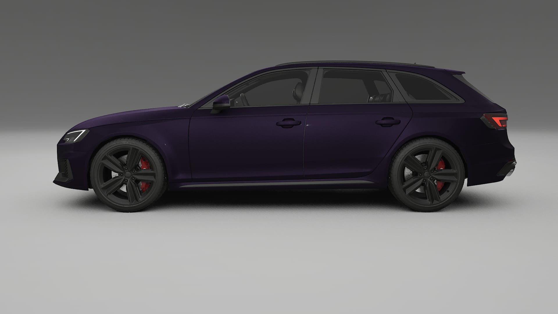 Audi RS4 Avant B9 prefacelift pre LCI TPU Lackschutzfolie | VIOLET Farbwechsel PPF – Komplett-Vorgeschnittener Kit