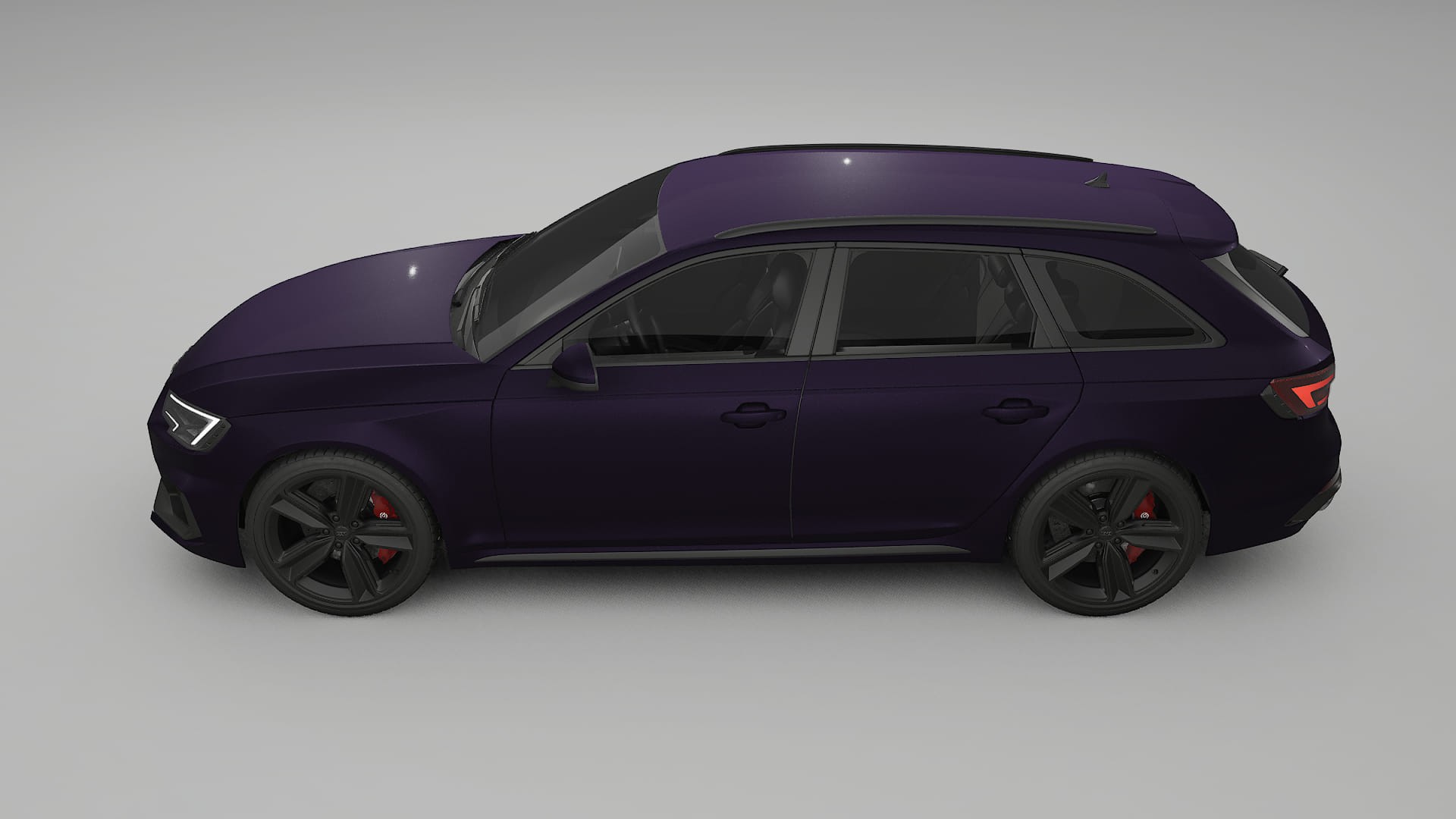 Audi RS4 Avant B9 prefacelift pre LCI TPU Lackschutzfolie | VIOLET Farbwechsel PPF – Komplett-Vorgeschnittener Kit