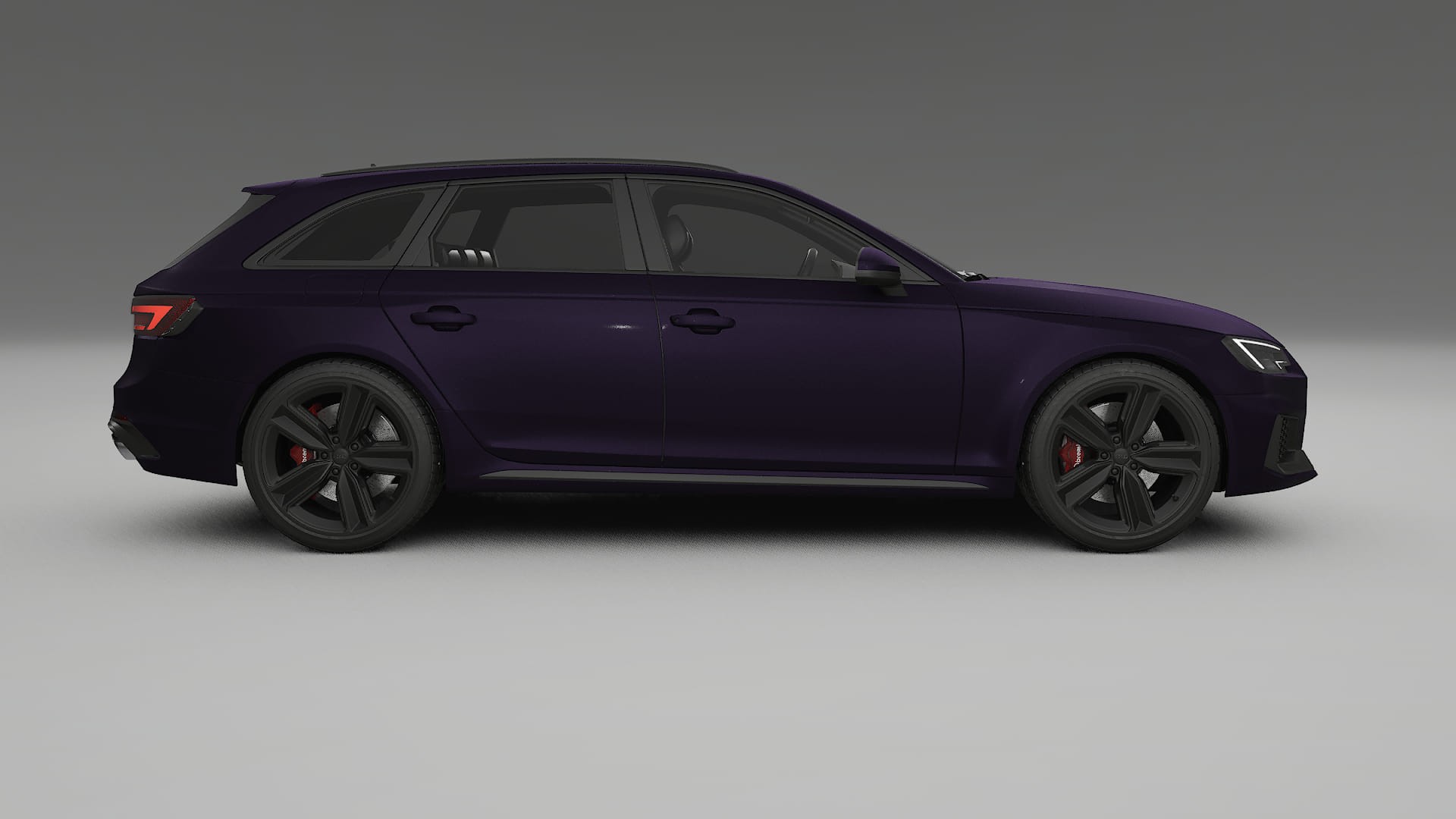Audi RS4 Avant B9 prefacelift pre LCI TPU Lackschutzfolie | VIOLET Farbwechsel PPF – Komplett-Vorgeschnittener Kit