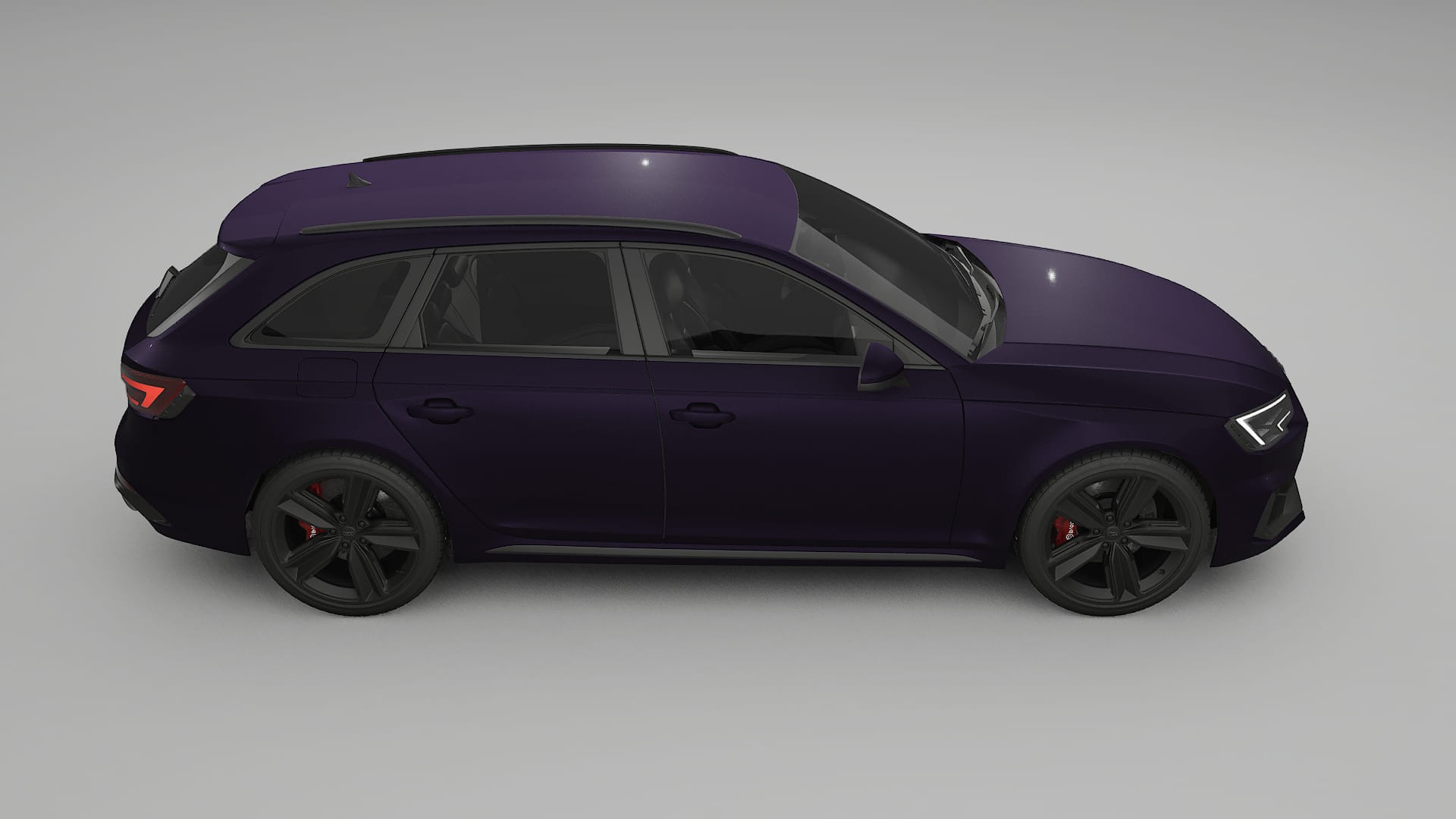Audi RS4 Avant B9 prefacelift pre LCI TPU Lackschutzfolie | VIOLET Farbwechsel PPF – Komplett-Vorgeschnittener Kit