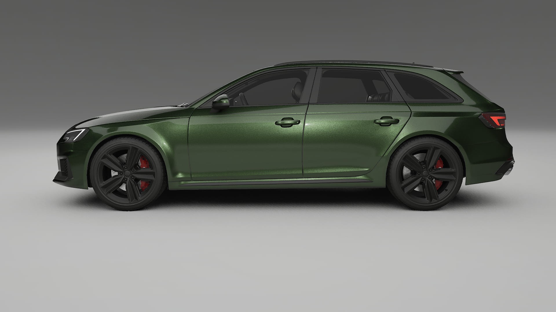 Audi RS4 Avant B9 prefacelift pre LCI TPU Lackschutzfolie | LAGOON Farbwechsel PPF – Komplett-Vorgeschnittener Kit