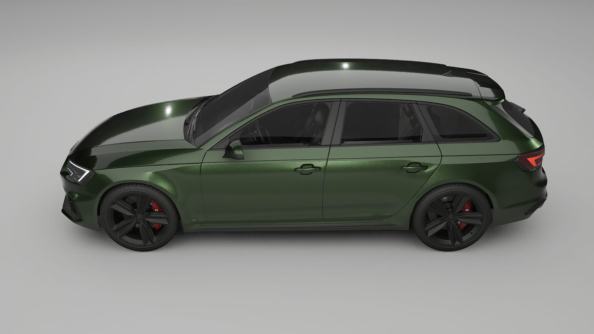 Audi RS4 Avant B9 prefacelift pre LCI TPU Lackschutzfolie | LAGOON Farbwechsel PPF – Komplett-Vorgeschnittener Kit
