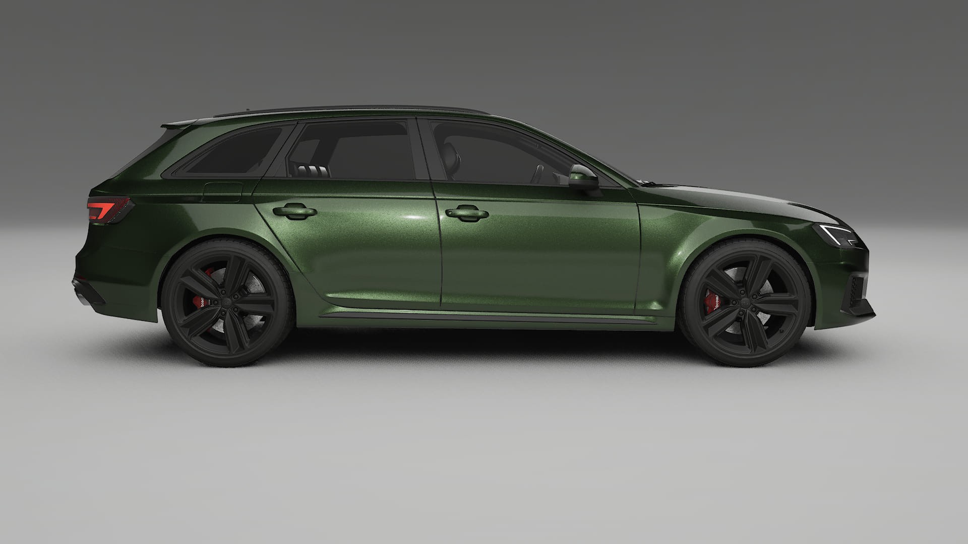 Audi RS4 Avant B9 prefacelift pre LCI TPU Lackschutzfolie | LAGOON Farbwechsel PPF – Komplett-Vorgeschnittener Kit