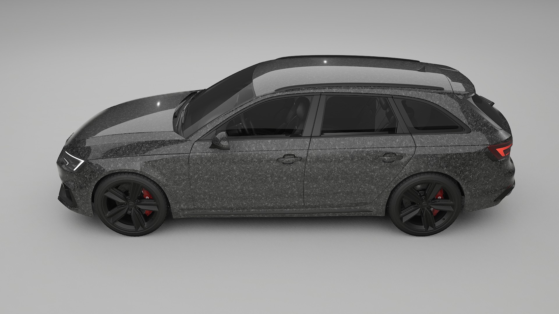 Audi RS4 Avant B9 prefacelift pre LCI TPU Lackschutzfolie | FORGED S Farbwechsel PPF – Komplett-Vorgeschnittener Kit