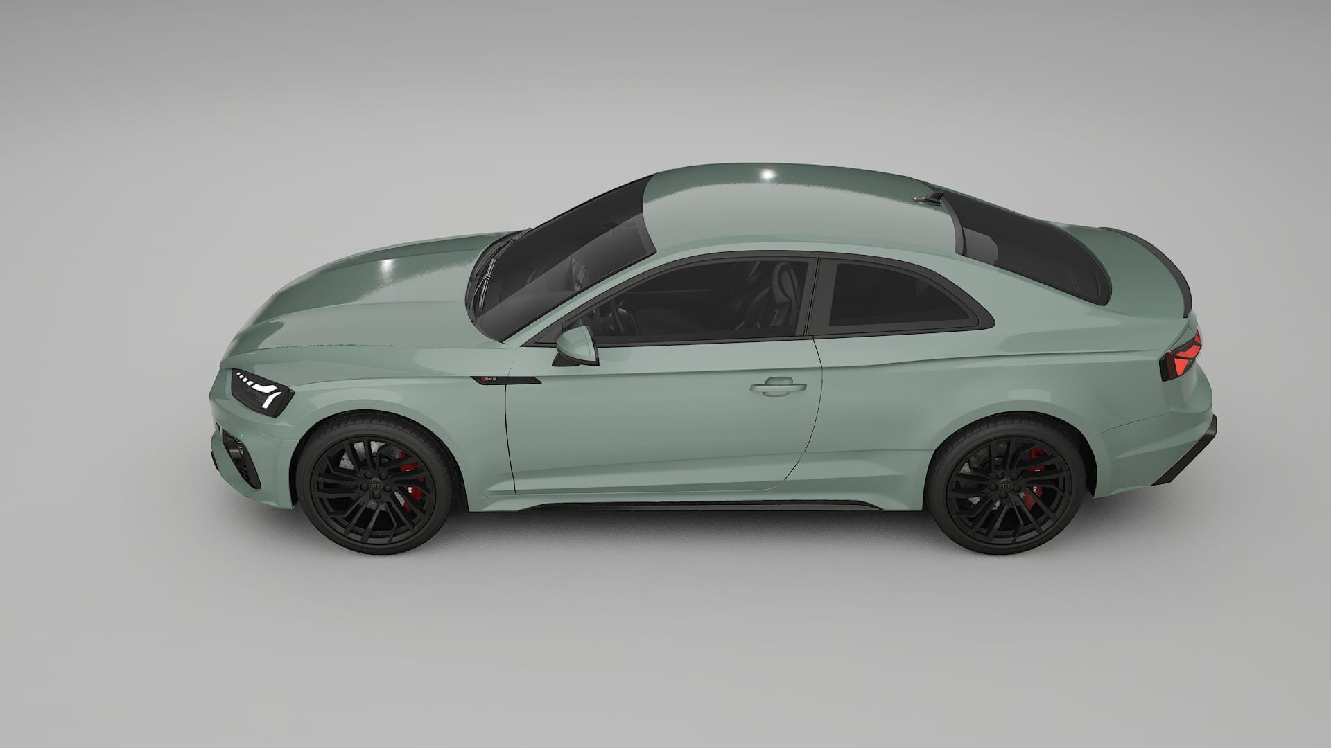Audi RS5 Coupe B9 facelift pre LCI TPU Lackschutzfolie | CINDER Farbwechsel PPF – Komplett-Vorgeschnittener Kit