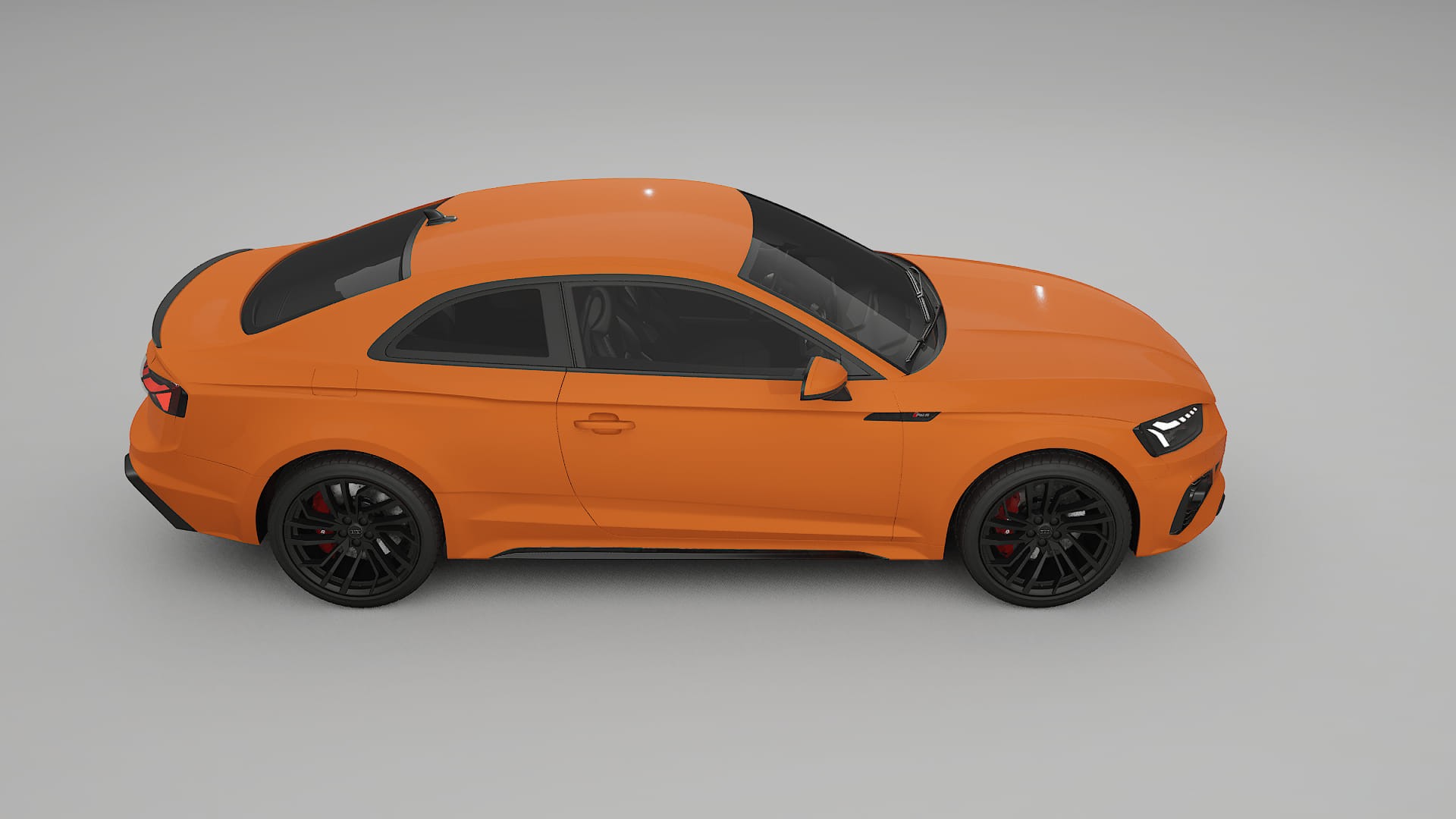 Audi RS5 Coupe B9 facelift pre LCI TPU Lackschutzfolie | ROCKET Farbwechsel PPF – Komplett-Vorgeschnittener Kit