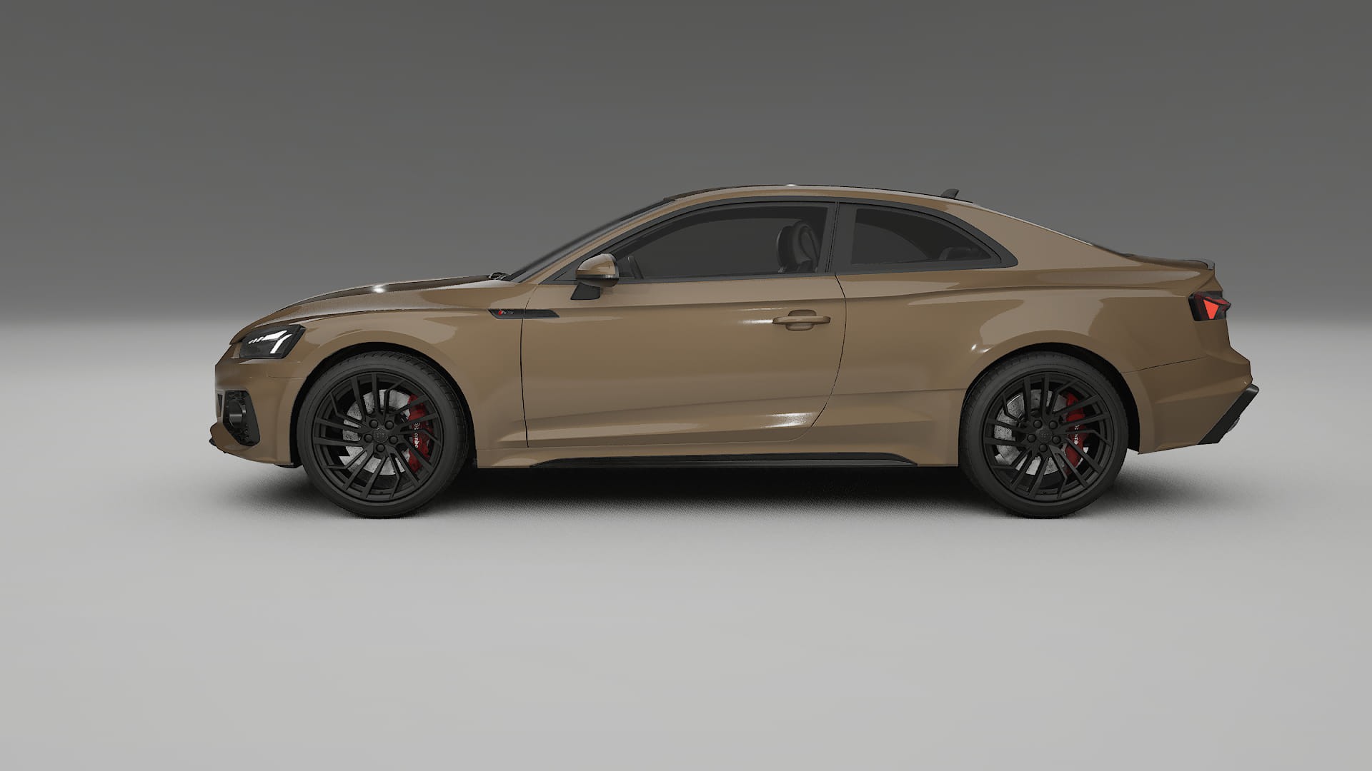 Audi RS5 Coupe B9 facelift pre LCI TPU Lackschutzfolie | SAHARA Farbwechsel PPF – Komplett-Vorgeschnittener Kit