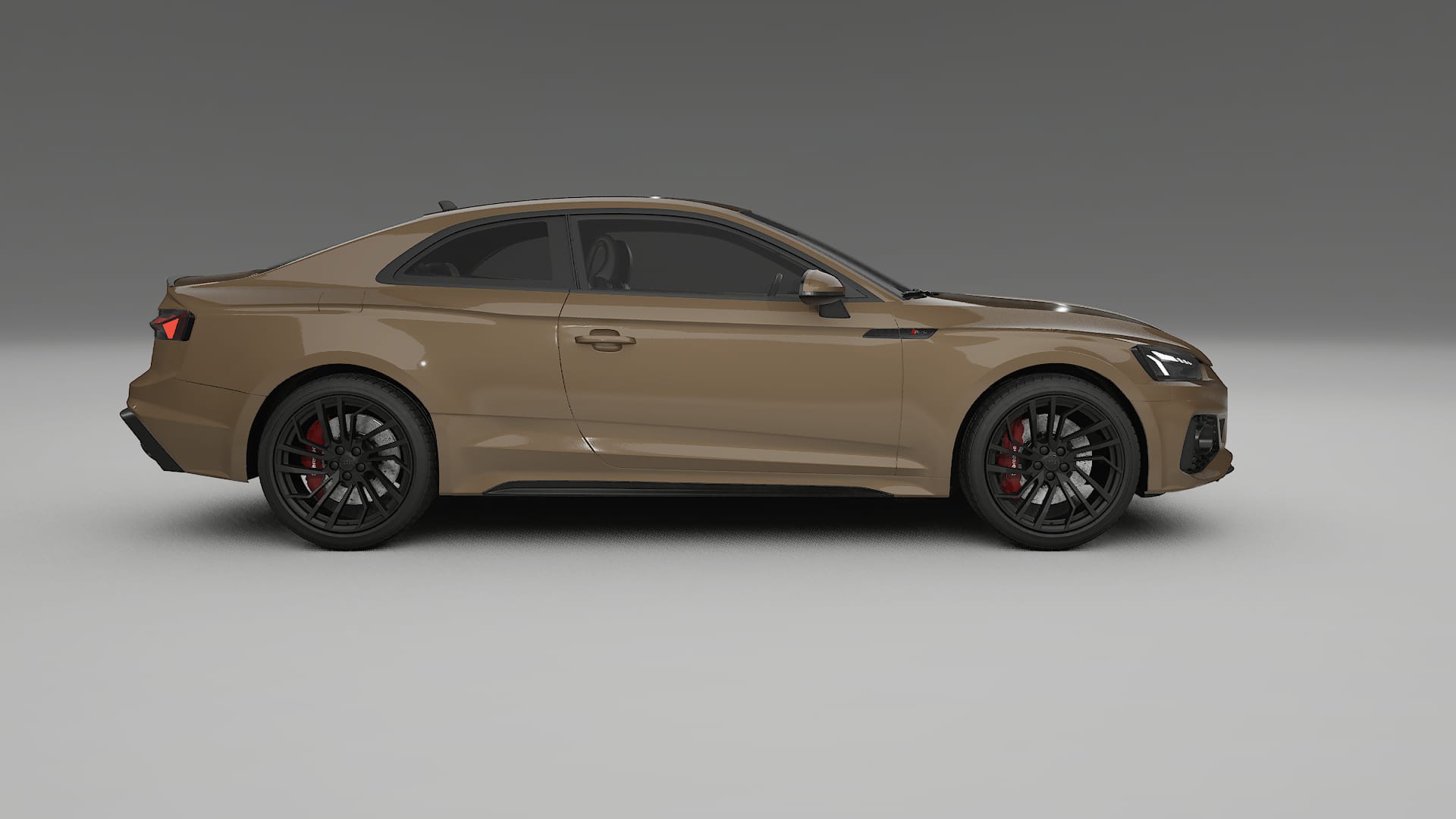 Audi RS5 Coupe B9 facelift pre LCI TPU Lackschutzfolie | SAHARA Farbwechsel PPF – Komplett-Vorgeschnittener Kit