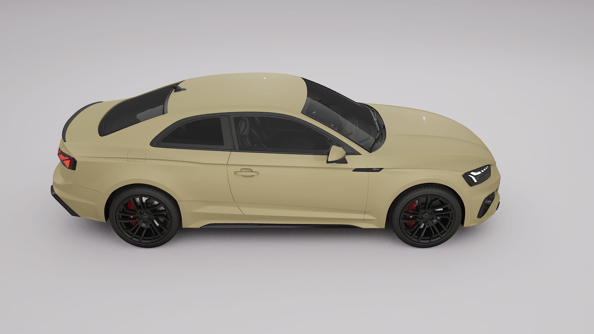 Audi RS5 Coupe B9 facelift pre LCI TPU Lackschutzfolie | SAND Farbwechsel PPF – Komplett-Vorgeschnittener Kit