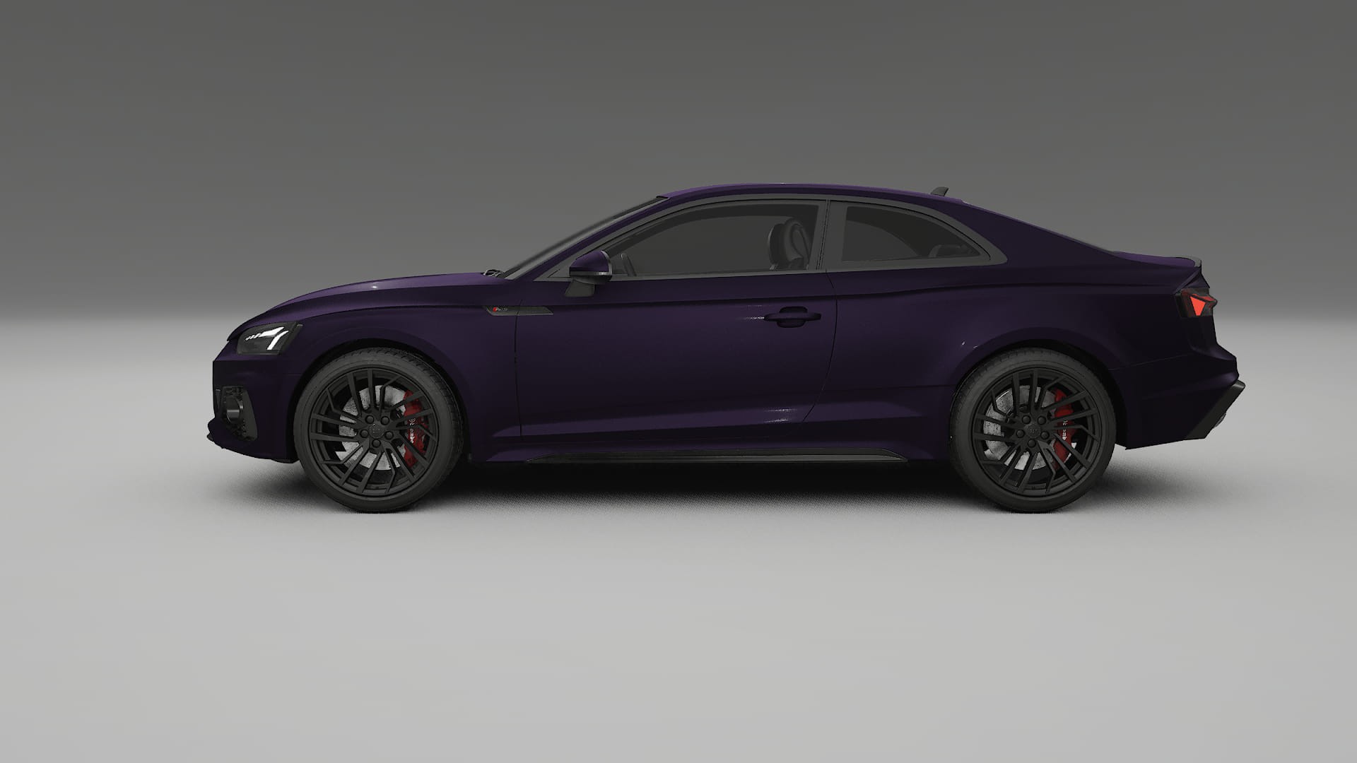 Audi RS5 Coupe B9 facelift pre LCI TPU Lackschutzfolie | VIOLET Farbwechsel PPF – Komplett-Vorgeschnittener Kit