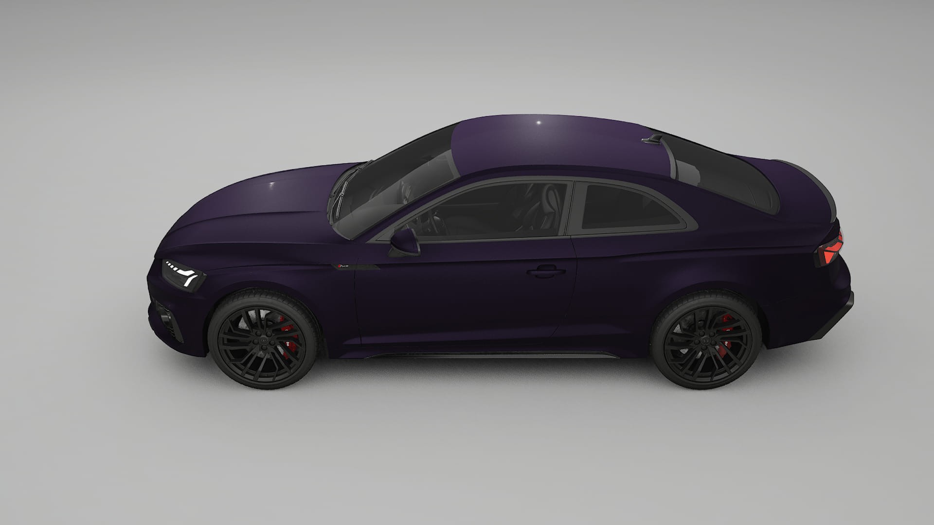 Audi RS5 Coupe B9 facelift pre LCI TPU Lackschutzfolie | VIOLET Farbwechsel PPF – Komplett-Vorgeschnittener Kit
