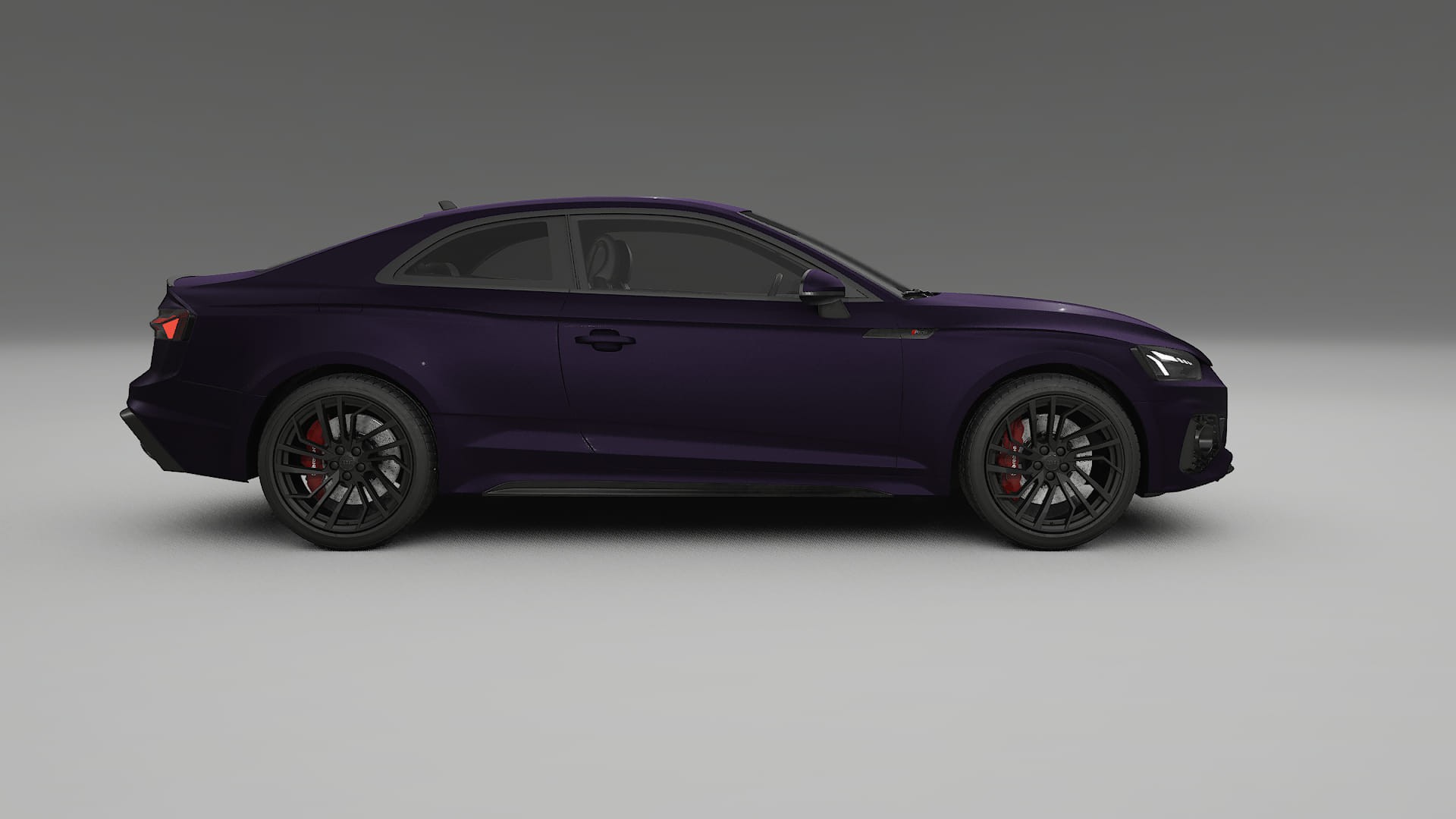 Audi RS5 Coupe B9 facelift pre LCI TPU Lackschutzfolie | VIOLET Farbwechsel PPF – Komplett-Vorgeschnittener Kit