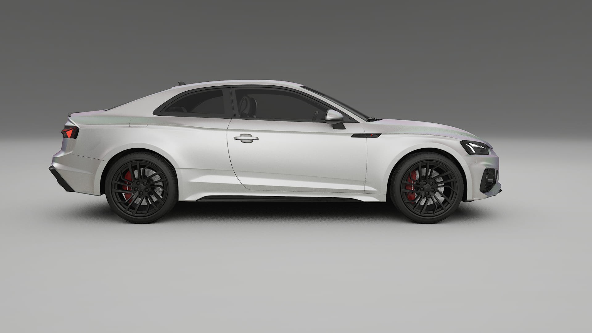 Audi RS5 Coupe B9 facelift pre LCI TPU Lackschutzfolie | NEBULA Farbwechsel PPF – Komplett-Vorgeschnittener Kit