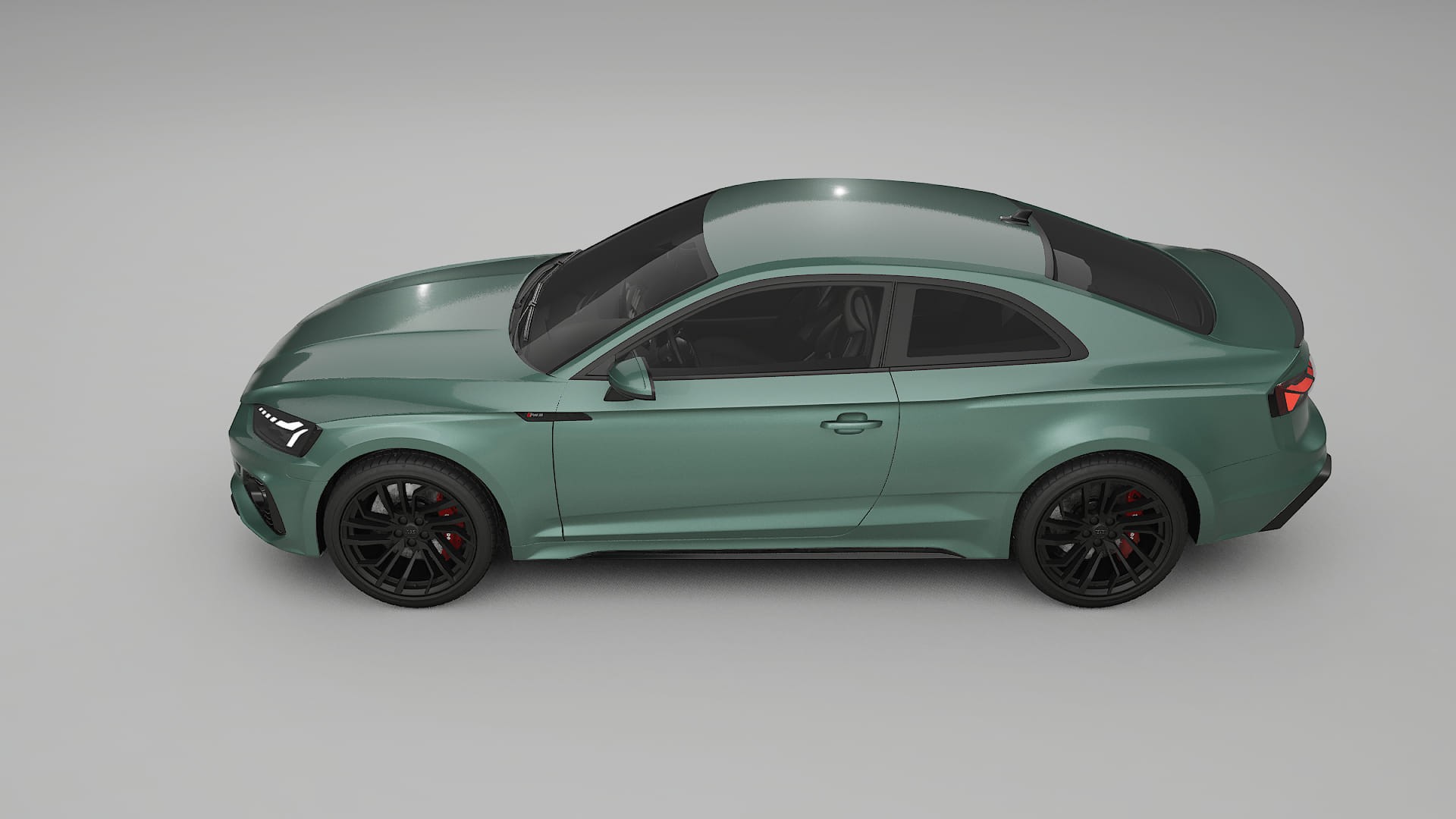 Audi RS5 Coupe B9 facelift pre LCI TPU Lackschutzfolie | EVERGREEN Farbwechsel PPF – Komplett-Vorgeschnittener Kit