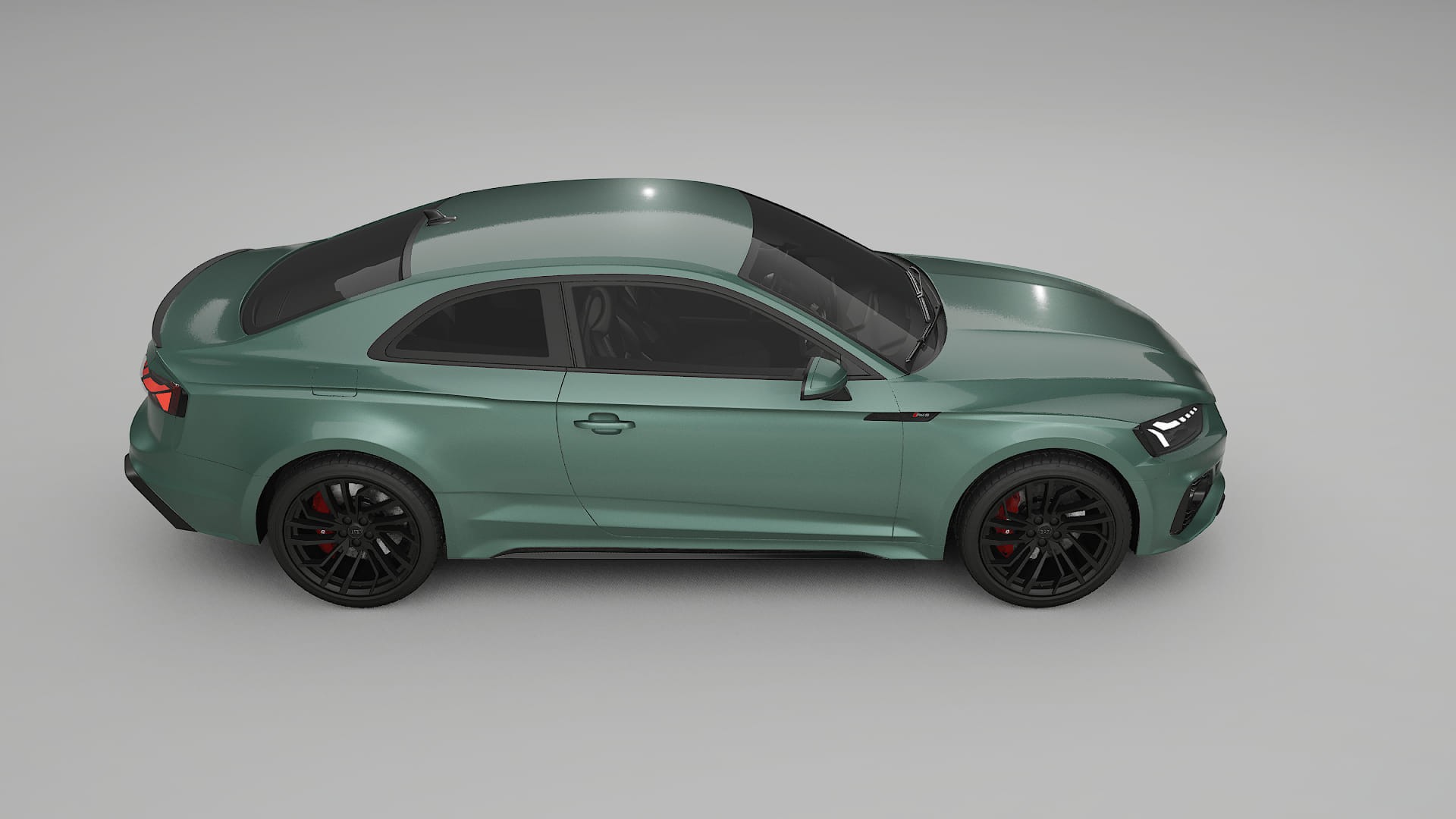 Audi RS5 Coupe B9 facelift pre LCI TPU Lackschutzfolie | EVERGREEN Farbwechsel PPF – Komplett-Vorgeschnittener Kit