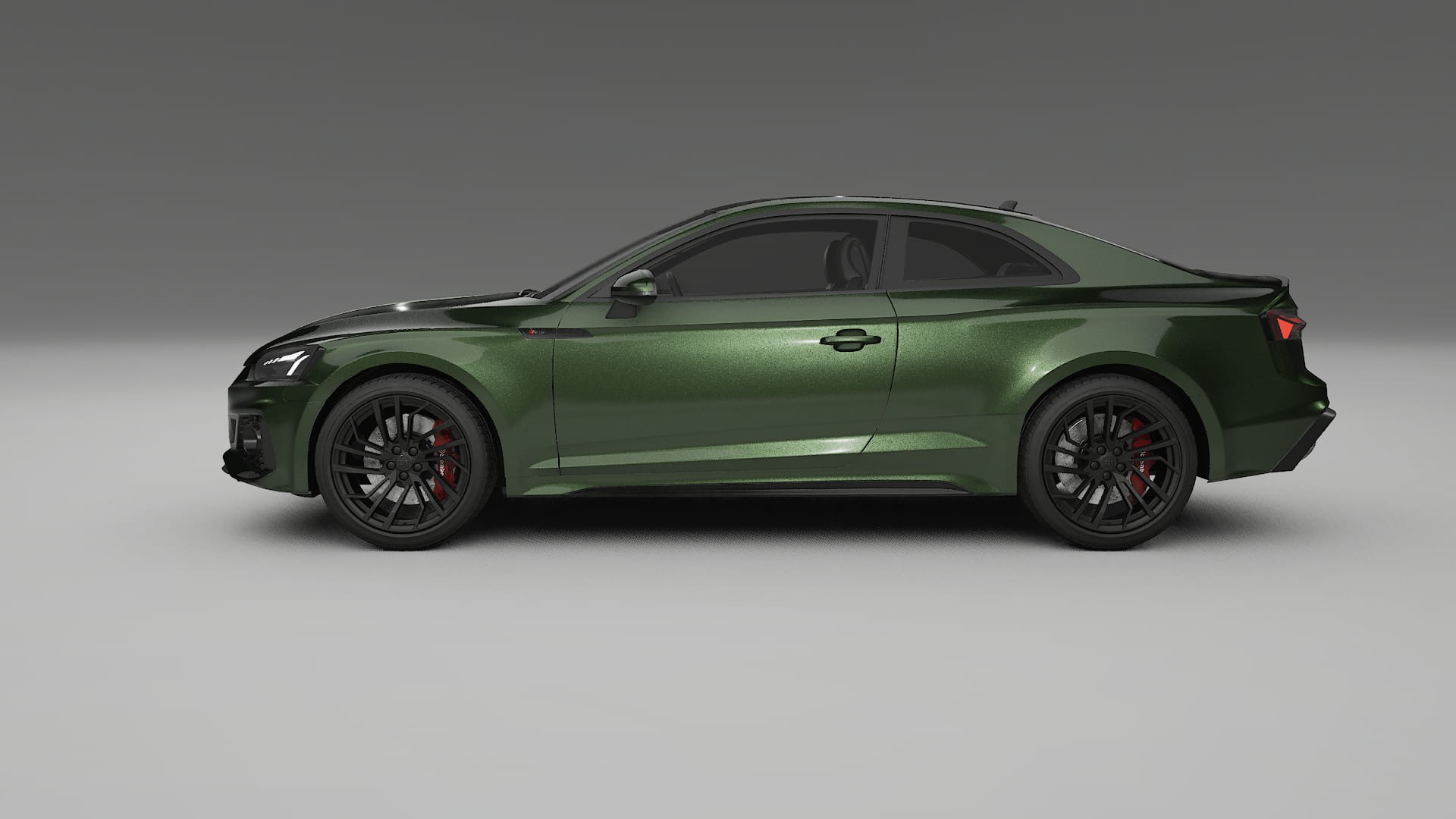 Audi RS5 Coupe B9 facelift pre LCI TPU Lackschutzfolie | LAGOON Farbwechsel PPF – Komplett-Vorgeschnittener Kit