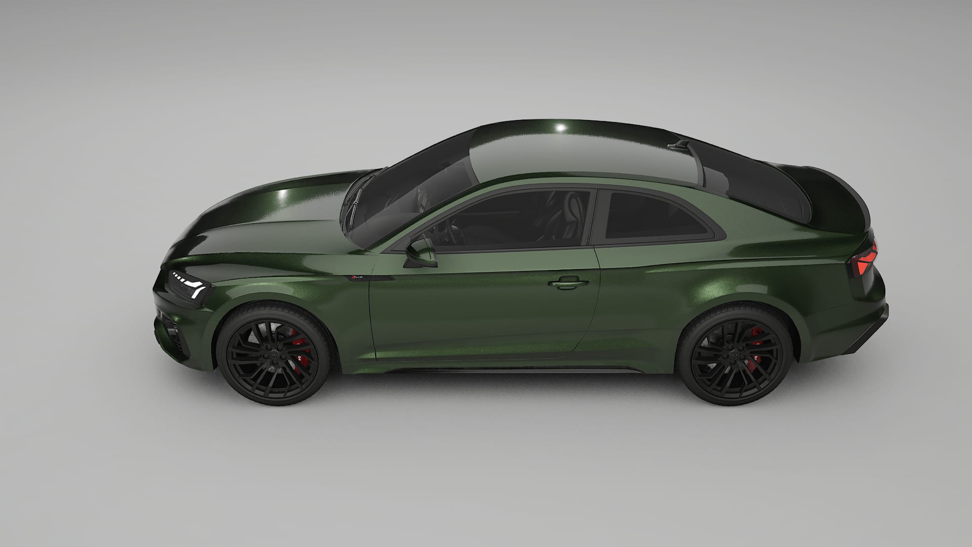Audi RS5 Coupe B9 facelift pre LCI TPU Lackschutzfolie | LAGOON Farbwechsel PPF – Komplett-Vorgeschnittener Kit