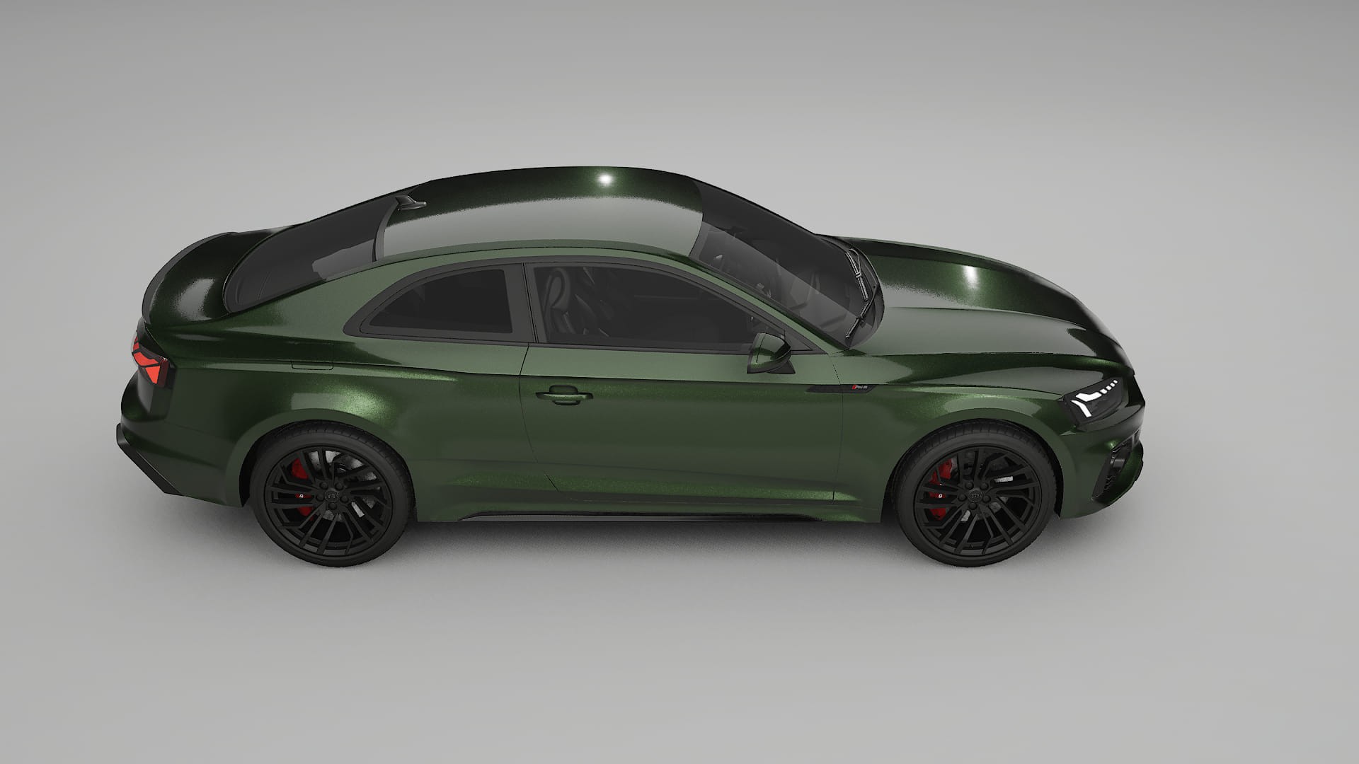 Audi RS5 Coupe B9 facelift pre LCI TPU Lackschutzfolie | LAGOON Farbwechsel PPF – Komplett-Vorgeschnittener Kit