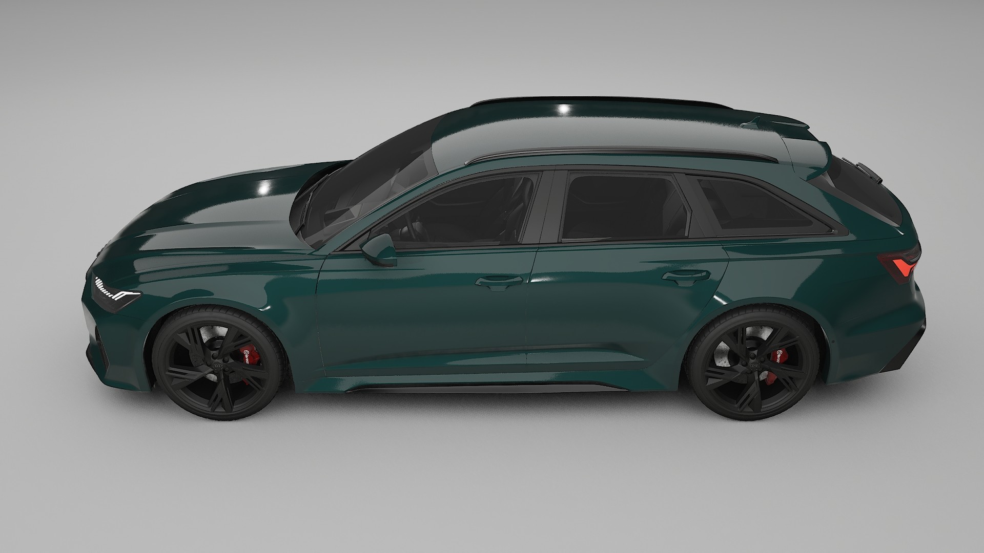 Audi RS6 Avant C8 facelift LCI TPU Lackschutzfolie | INFERNO Farbwechsel PPF – Komplett-Vorgeschnittener Kit