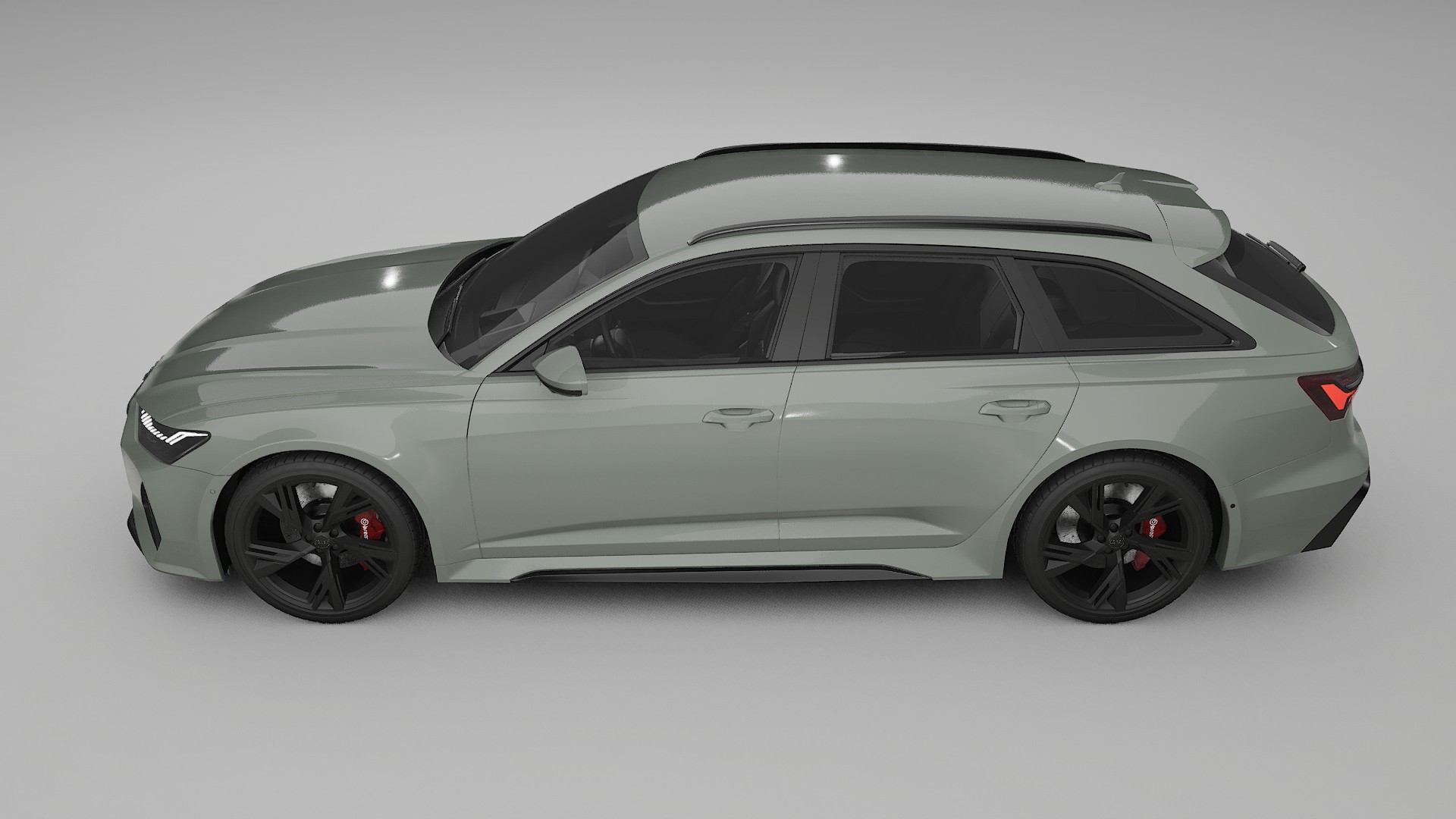 Audi RS6 Avant C8 facelift LCI TPU Lackschutzfolie | SLATE Farbwechsel PPF – Komplett-Vorgeschnittener Kit