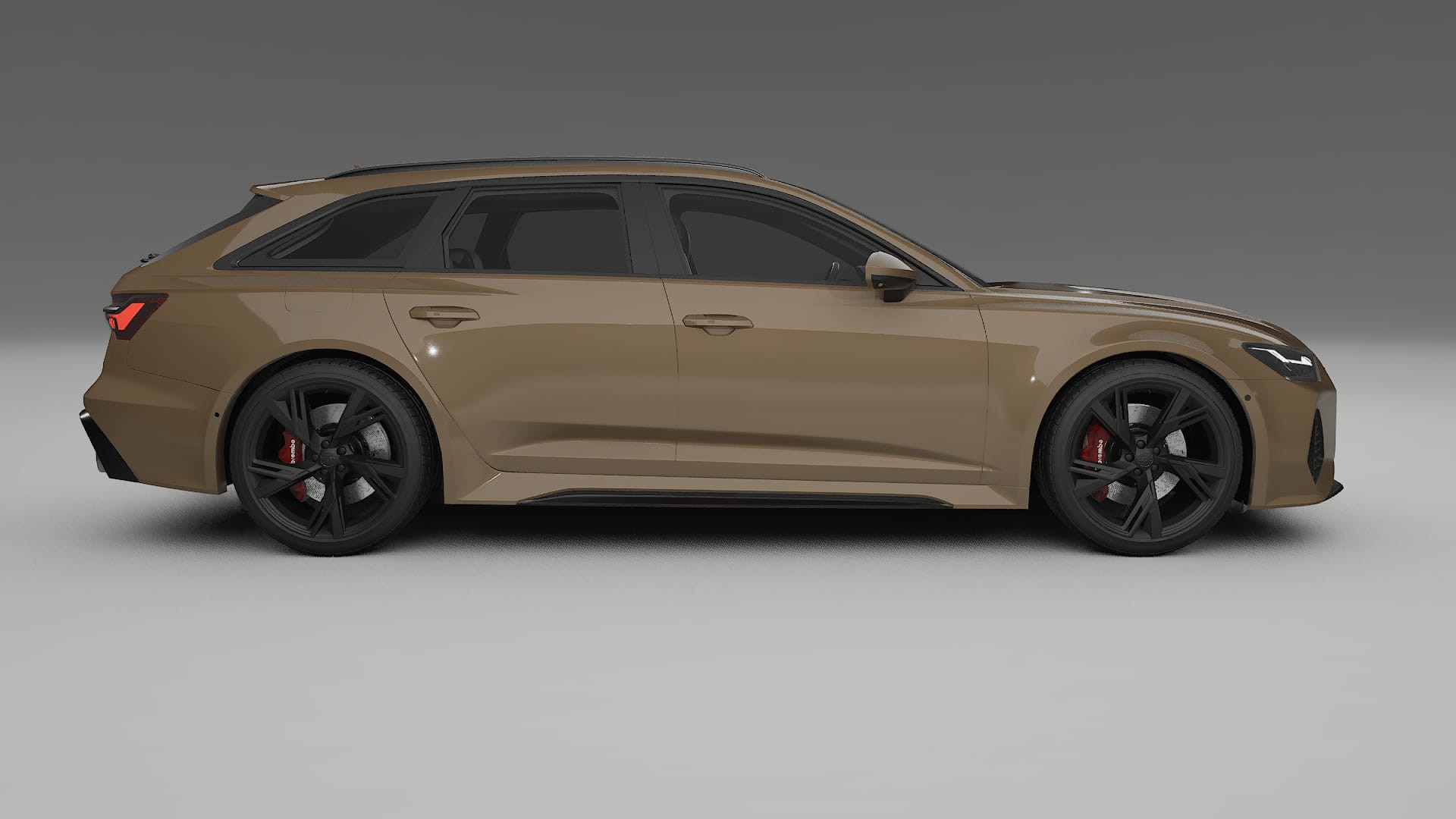 Audi RS6 Avant C8 facelift LCI TPU Lackschutzfolie | SAHARA Farbwechsel PPF – Komplett-Vorgeschnittener Kit