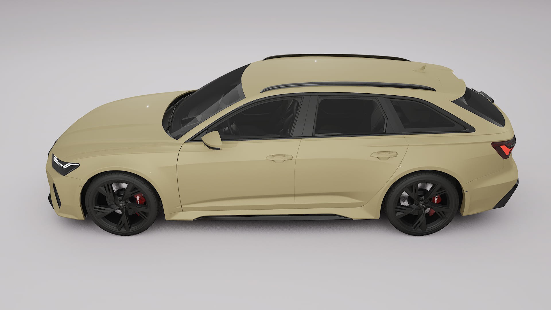 Audi RS6 Avant C8 facelift LCI TPU Lackschutzfolie | SAND Farbwechsel PPF – Komplett-Vorgeschnittener Kit