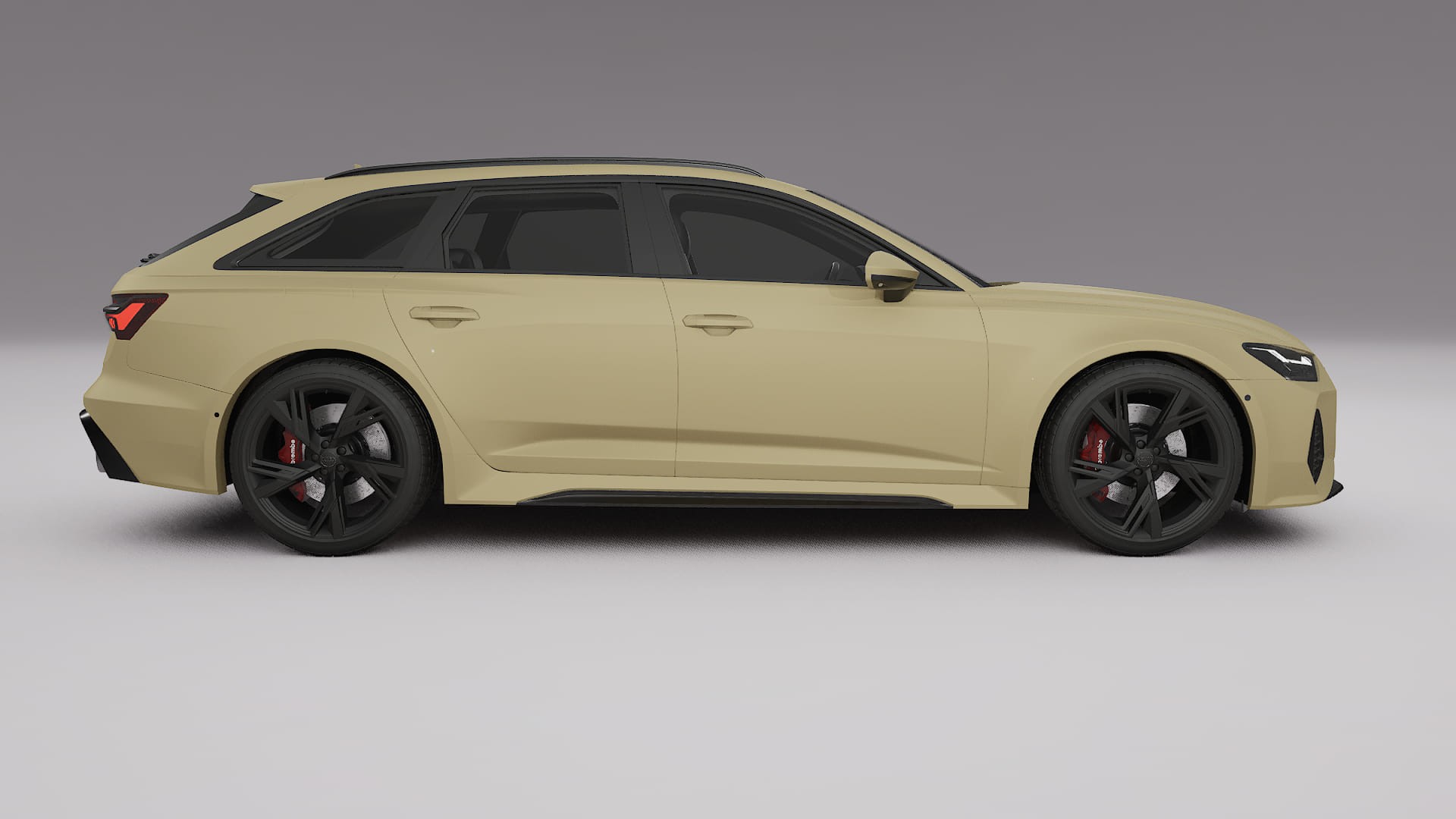 Audi RS6 Avant C8 facelift LCI TPU Lackschutzfolie | SAND Farbwechsel PPF – Komplett-Vorgeschnittener Kit