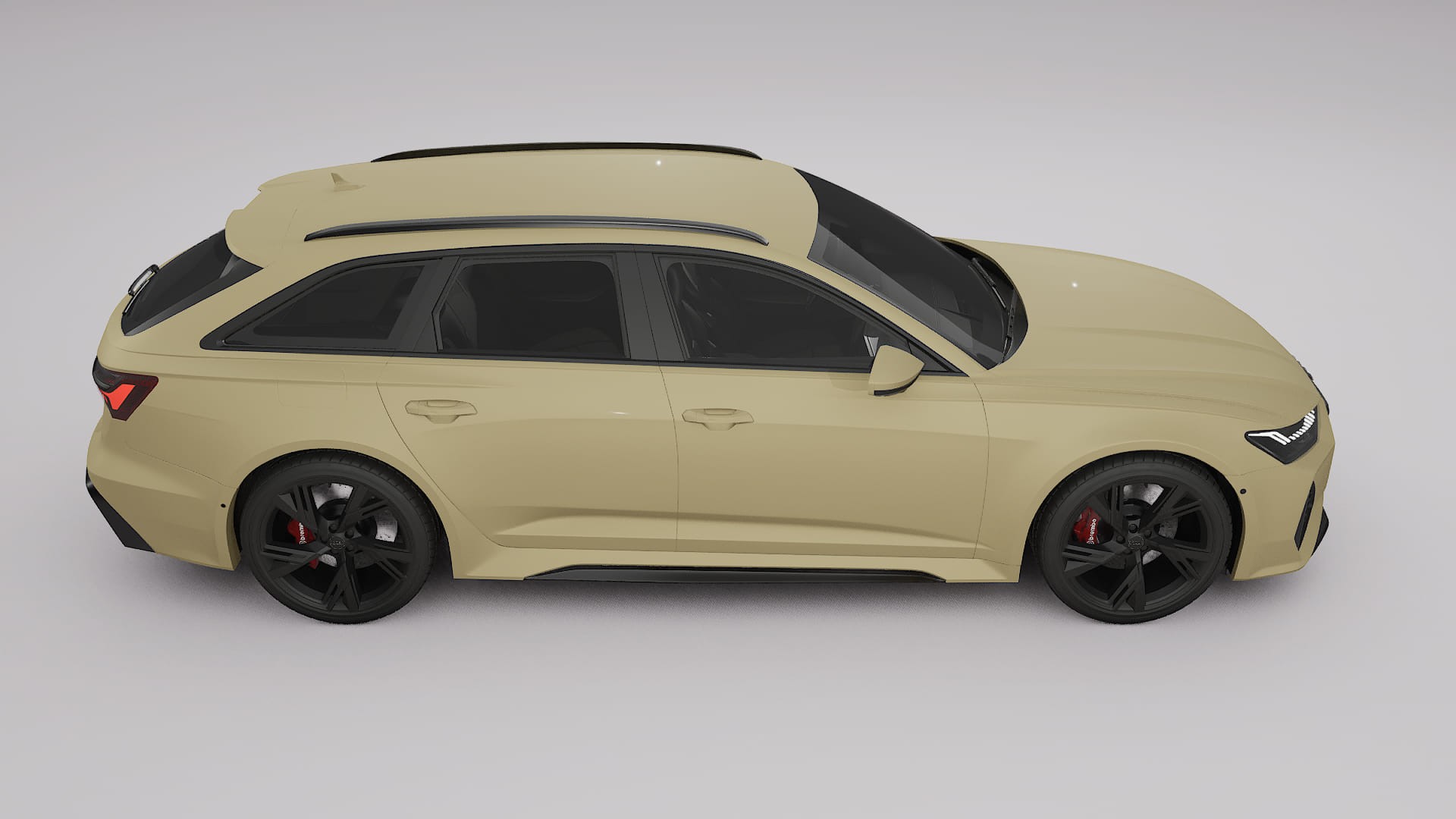 Audi RS6 Avant C8 facelift LCI TPU Lackschutzfolie | SAND Farbwechsel PPF – Komplett-Vorgeschnittener Kit