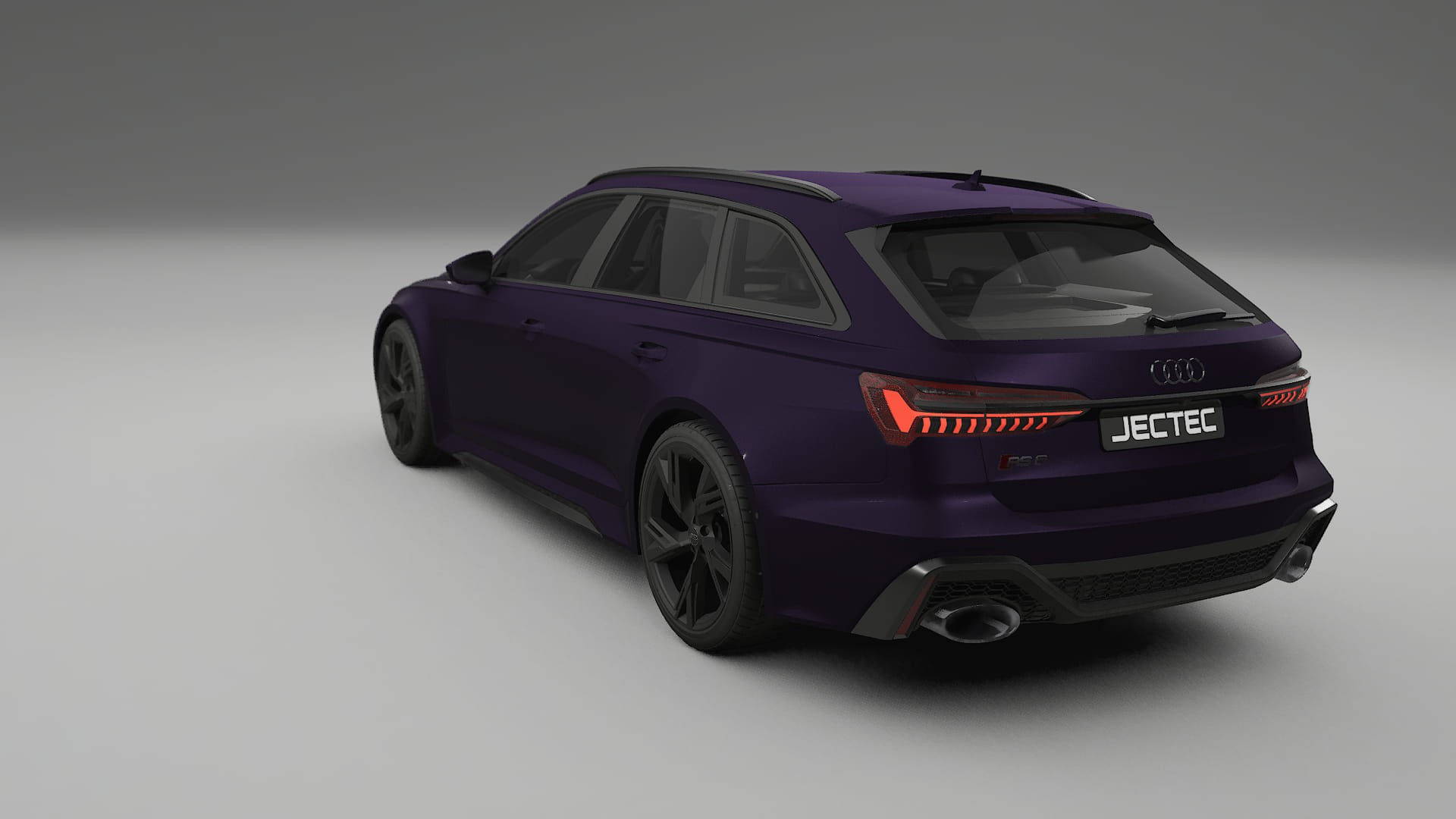 Audi RS6 Avant C8 facelift LCI TPU Lackschutzfolie | VIOLET Farbwechsel PPF – Komplett-Vorgeschnittener Kit