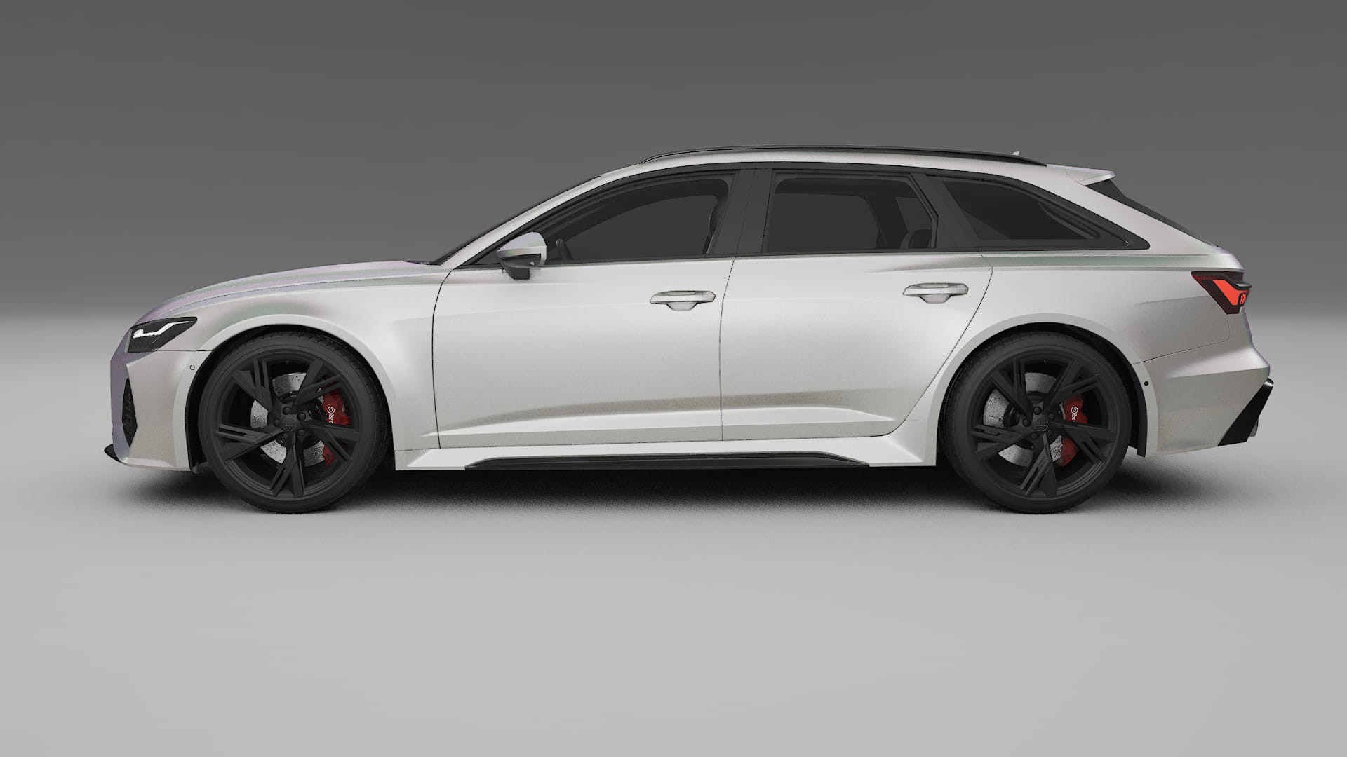 Audi RS6 Avant C8 facelift LCI TPU Lackschutzfolie | NEBULA Farbwechsel PPF – Komplett-Vorgeschnittener Kit