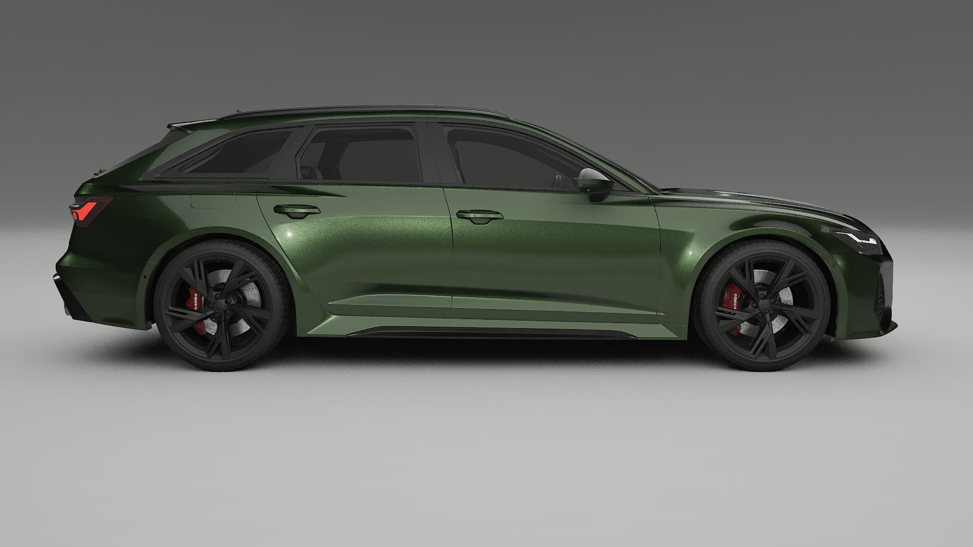 Audi RS6 Avant C8 facelift LCI TPU Lackschutzfolie | LAGOON Farbwechsel PPF – Komplett-Vorgeschnittener Kit