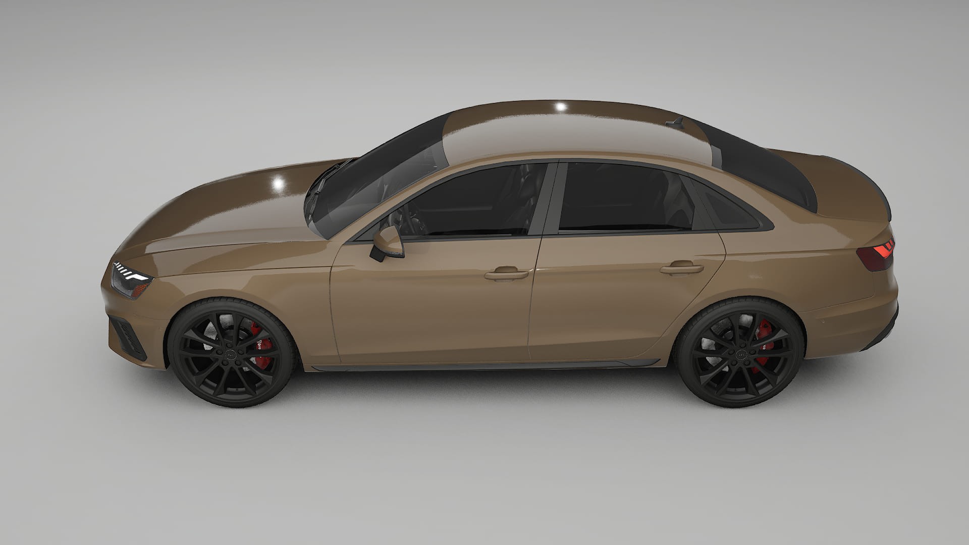 Audi S4 Sedan B9 facelift LCI TPU Lackschutzfolie | SAHARA Farbwechsel PPF – Komplett-Vorgeschnittener Kit