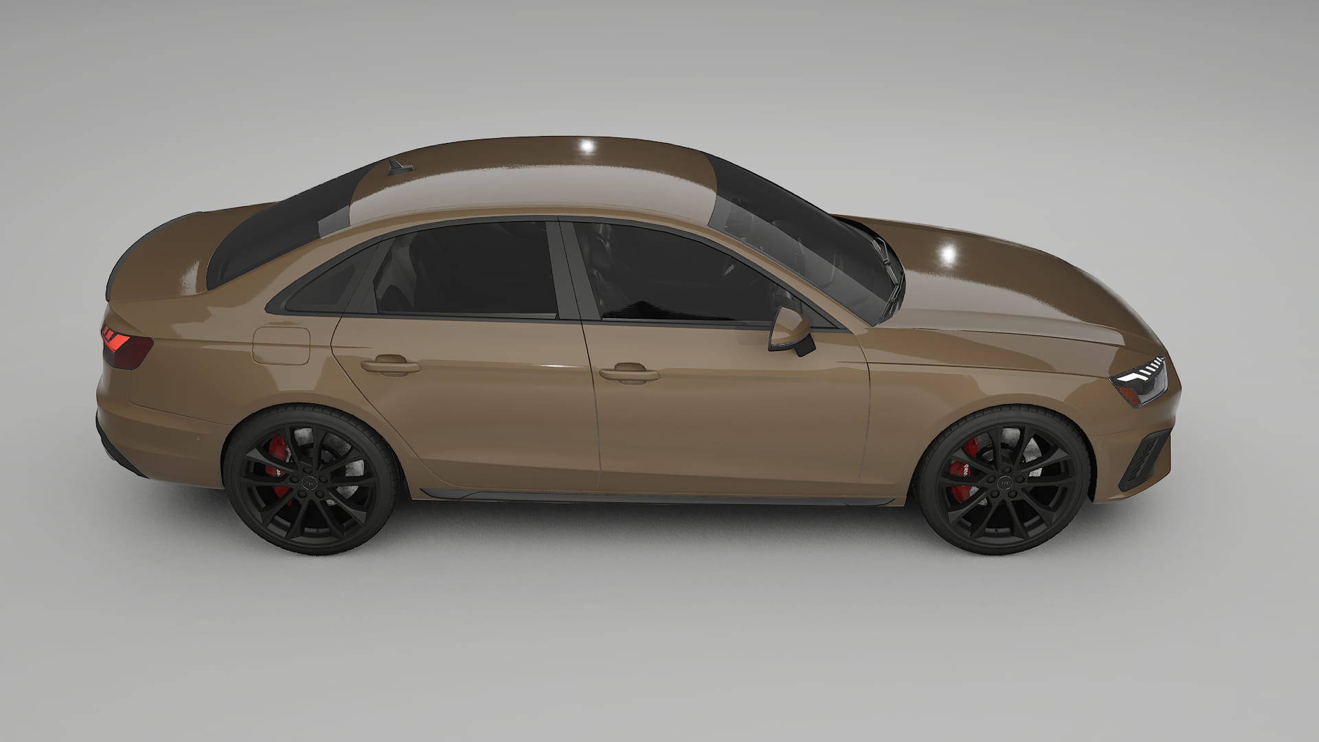 Audi S4 Sedan B9 facelift LCI TPU Lackschutzfolie | SAHARA Farbwechsel PPF – Komplett-Vorgeschnittener Kit