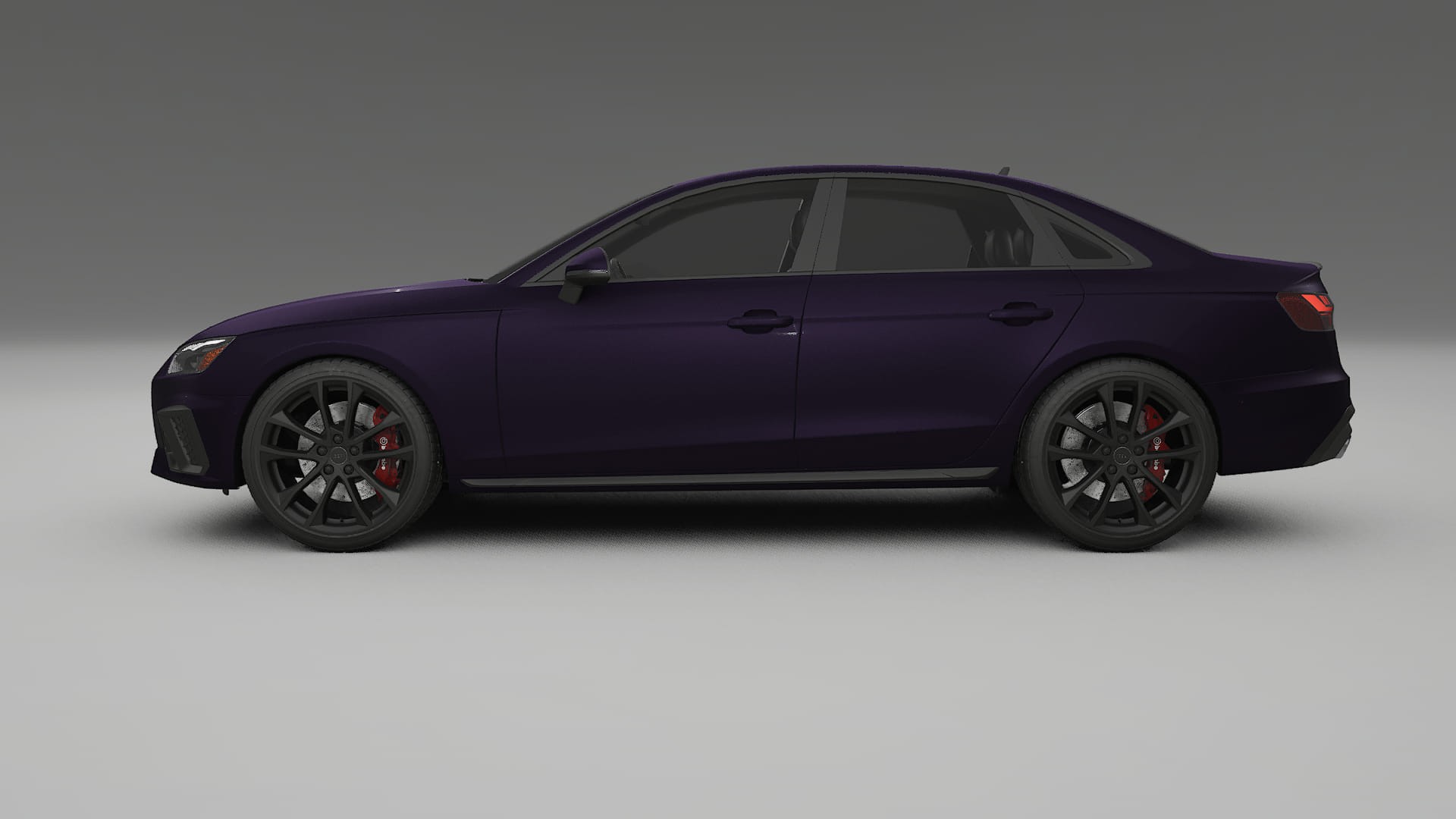 Audi S4 Sedan B9 facelift LCI TPU Lackschutzfolie | VIOLET Farbwechsel PPF – Komplett-Vorgeschnittener Kit