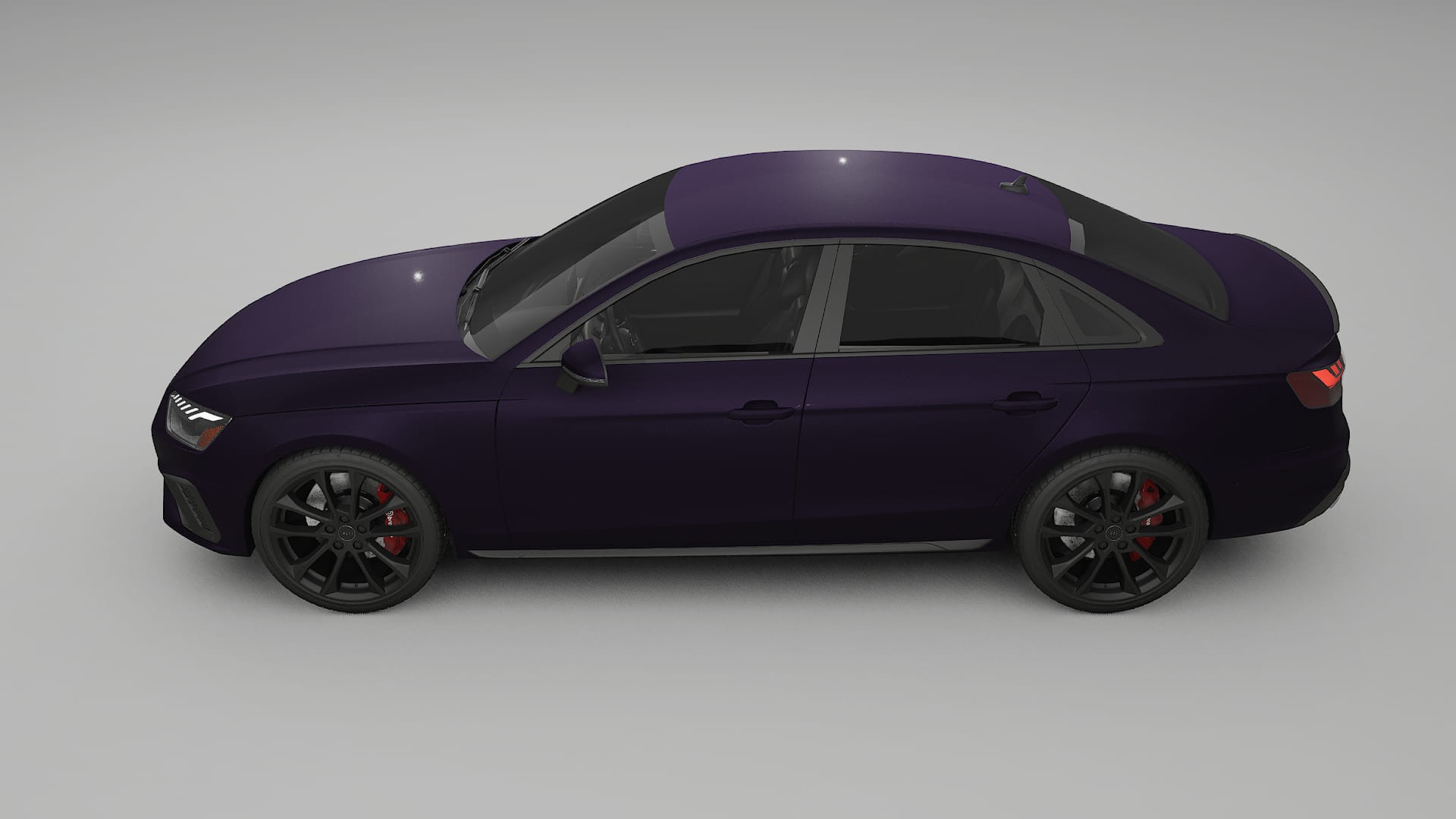 Audi S4 Sedan B9 facelift LCI TPU Lackschutzfolie | VIOLET Farbwechsel PPF – Komplett-Vorgeschnittener Kit
