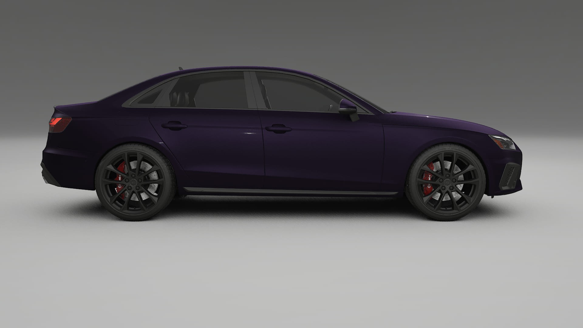 Audi S4 Sedan B9 facelift LCI TPU Lackschutzfolie | VIOLET Farbwechsel PPF – Komplett-Vorgeschnittener Kit