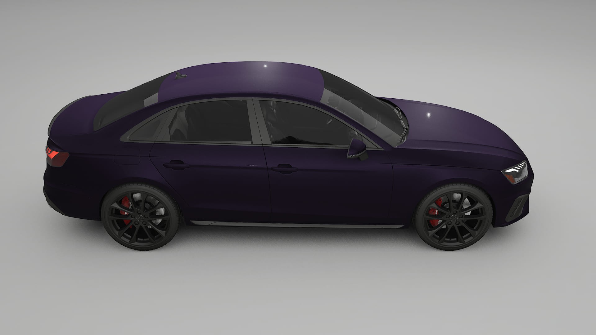 Audi S4 Sedan B9 facelift LCI TPU Lackschutzfolie | VIOLET Farbwechsel PPF – Komplett-Vorgeschnittener Kit