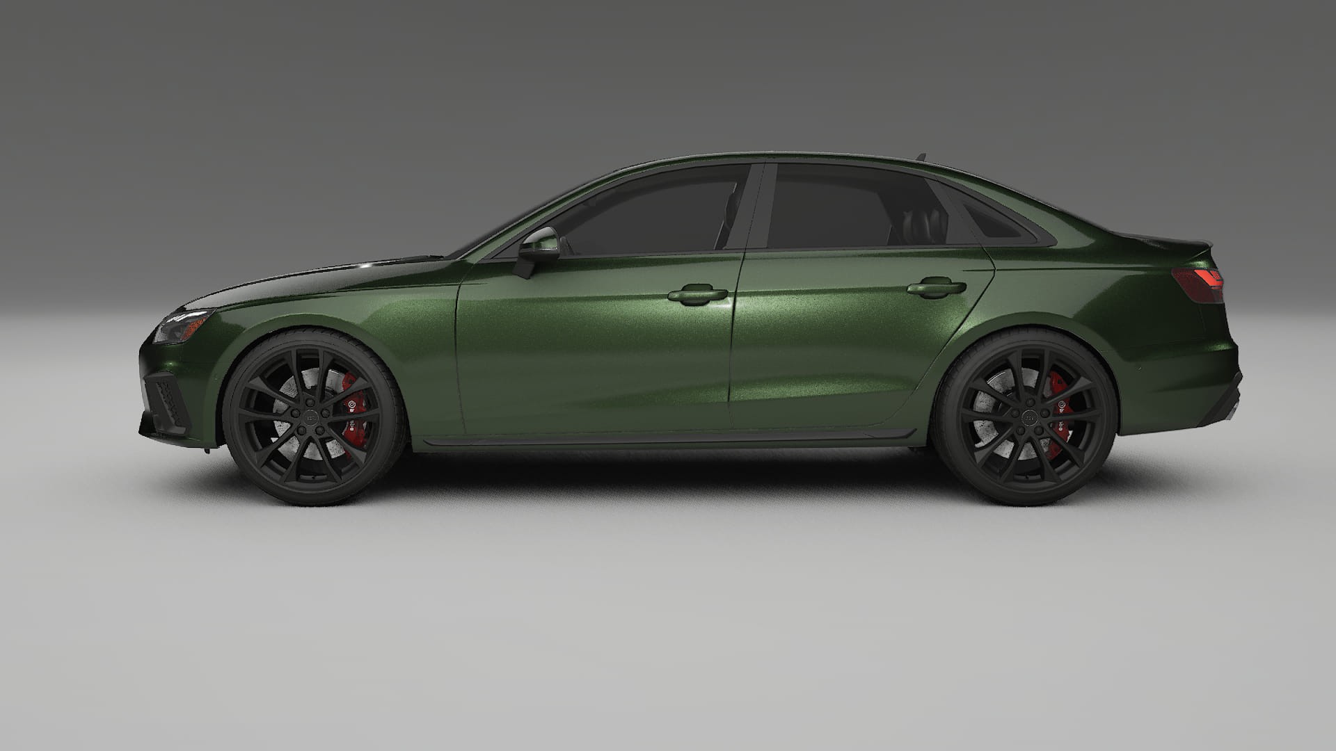 Audi S4 Sedan B9 facelift LCI TPU Lackschutzfolie | LAGOON Farbwechsel PPF – Komplett-Vorgeschnittener Kit
