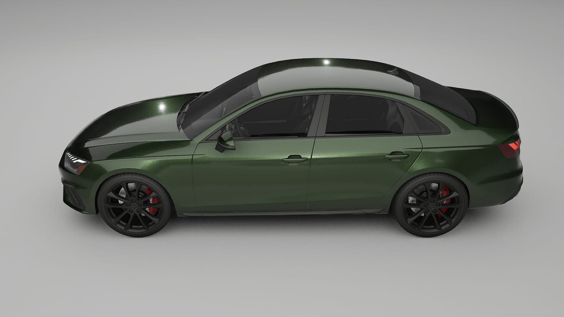 Audi S4 Sedan B9 facelift LCI TPU Lackschutzfolie | LAGOON Farbwechsel PPF – Komplett-Vorgeschnittener Kit