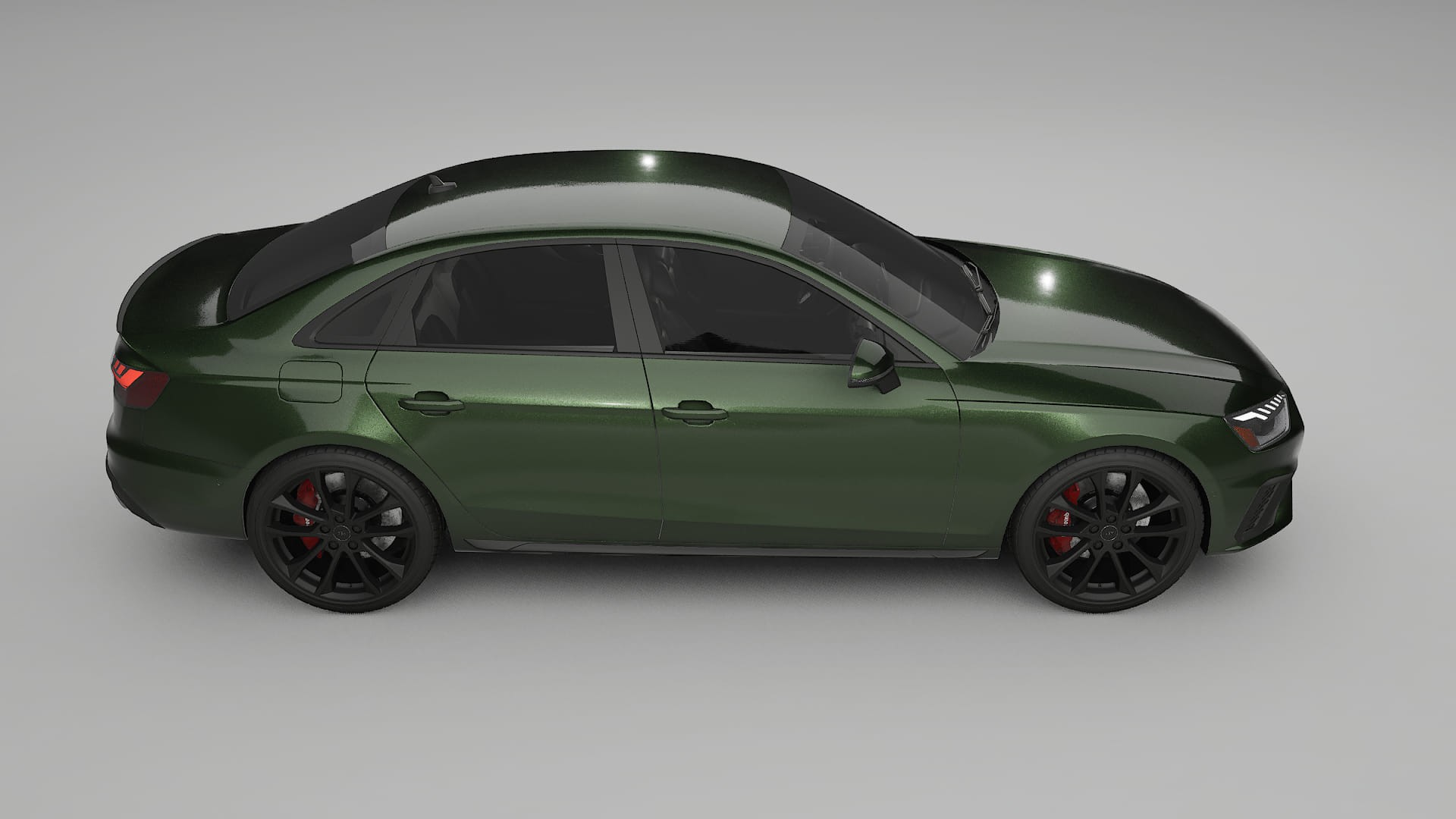 Audi S4 Sedan B9 facelift LCI TPU Lackschutzfolie | LAGOON Farbwechsel PPF – Komplett-Vorgeschnittener Kit