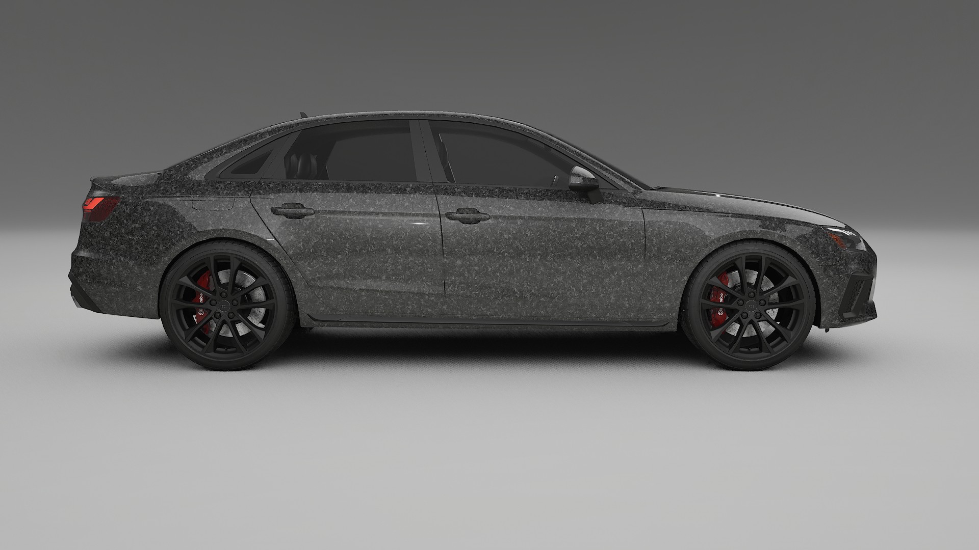 Audi S4 Sedan B9 facelift LCI TPU Lackschutzfolie | FORGED S Farbwechsel PPF – Komplett-Vorgeschnittener Kit