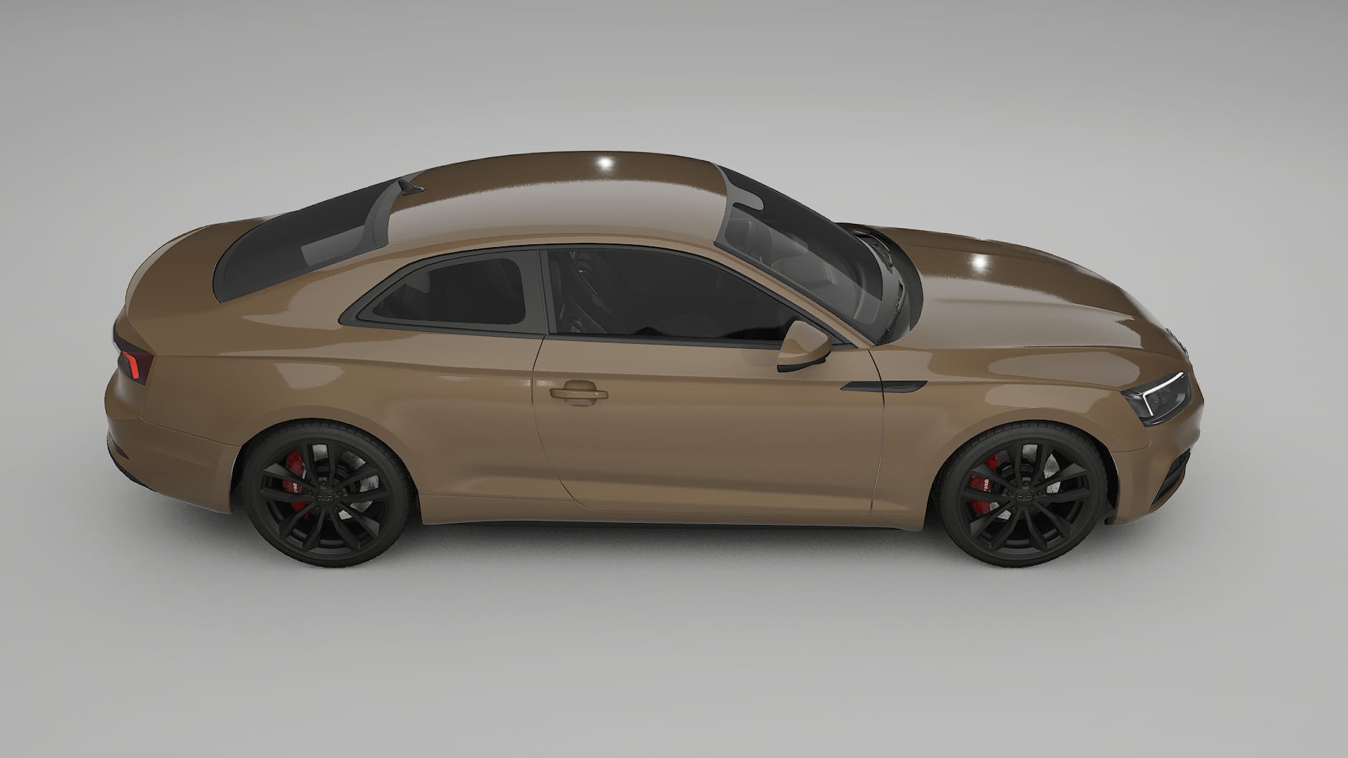 Audi S5 B9 prefacelift pre LCI TPU Lackschutzfolie | SAHARA Farbwechsel PPF – Komplett-Vorgeschnittener Kit