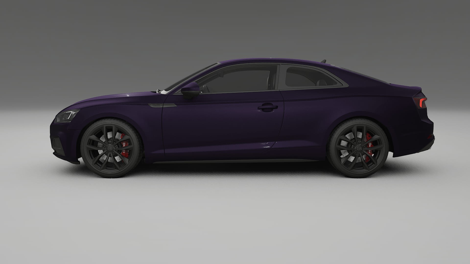 Audi S5 B9 prefacelift pre LCI TPU Lackschutzfolie | VIOLET Farbwechsel PPF – Komplett-Vorgeschnittener Kit