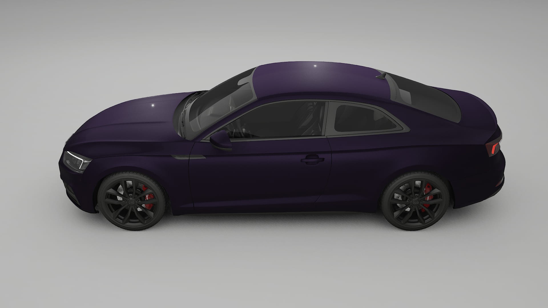 Audi S5 B9 prefacelift pre LCI TPU Lackschutzfolie | VIOLET Farbwechsel PPF – Komplett-Vorgeschnittener Kit
