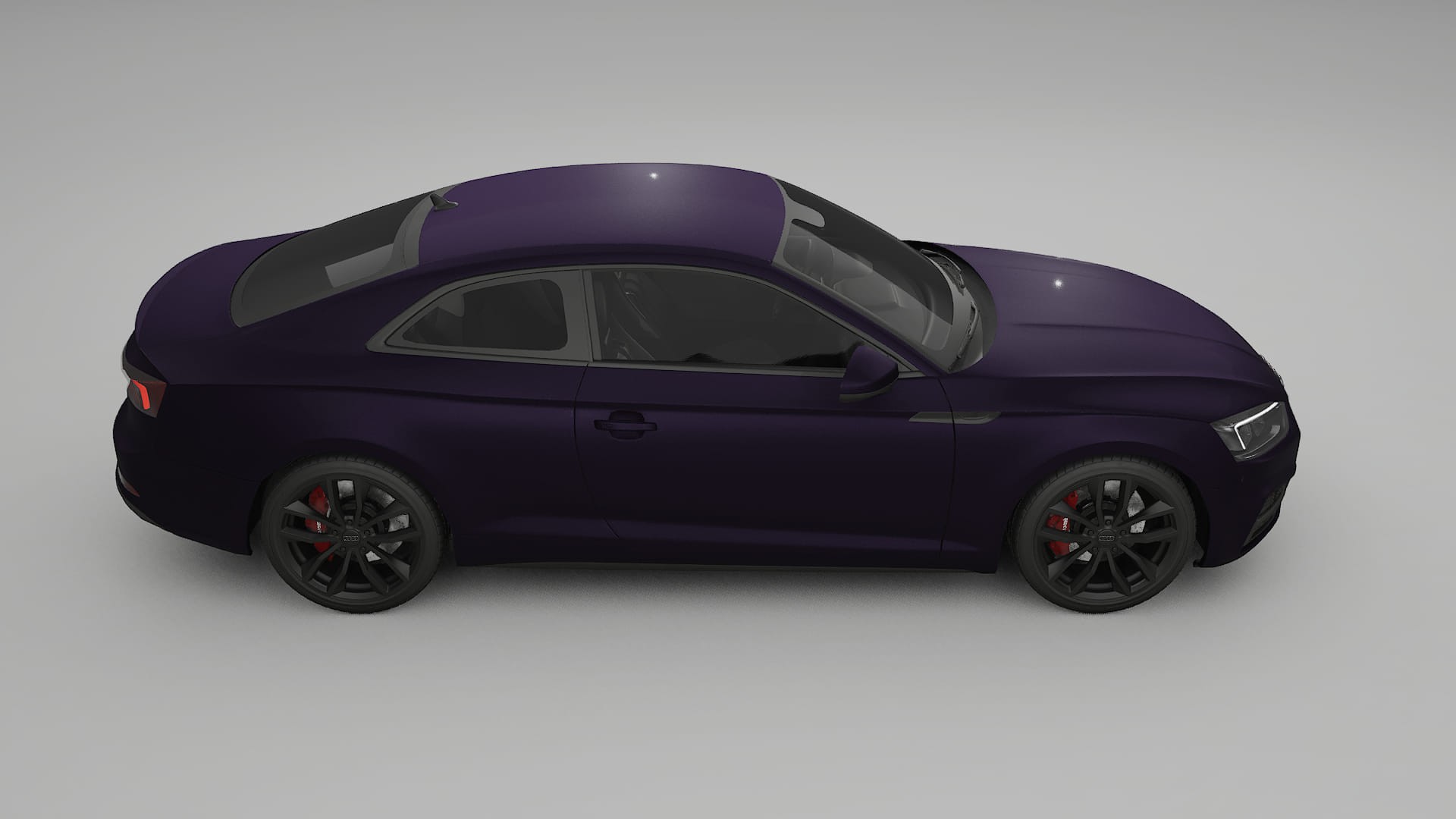 Audi S5 B9 prefacelift pre LCI TPU Lackschutzfolie | VIOLET Farbwechsel PPF – Komplett-Vorgeschnittener Kit