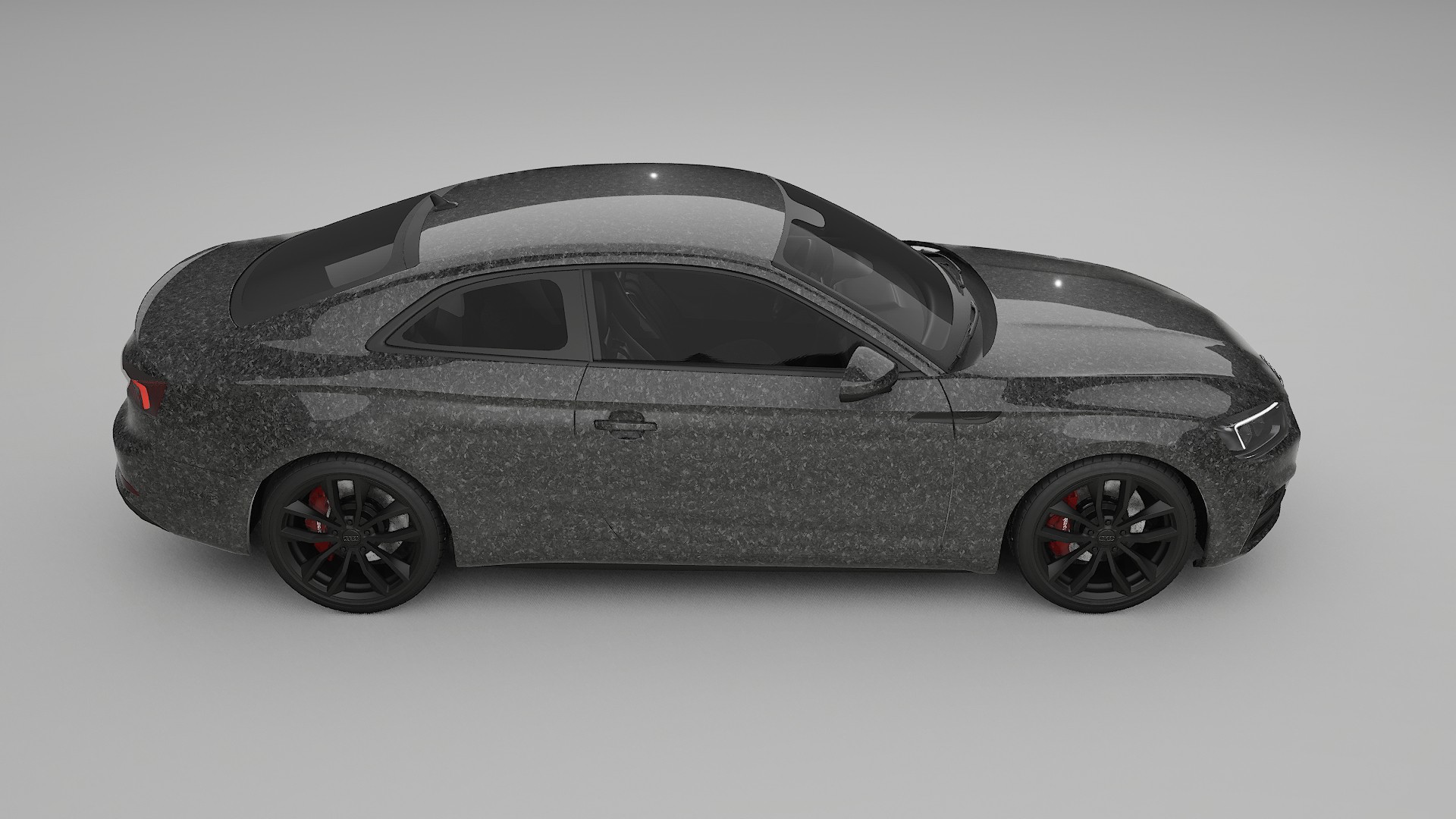 Audi S5 B9 prefacelift pre LCI TPU Lackschutzfolie | FORGED S Farbwechsel PPF – Komplett-Vorgeschnittener Kit