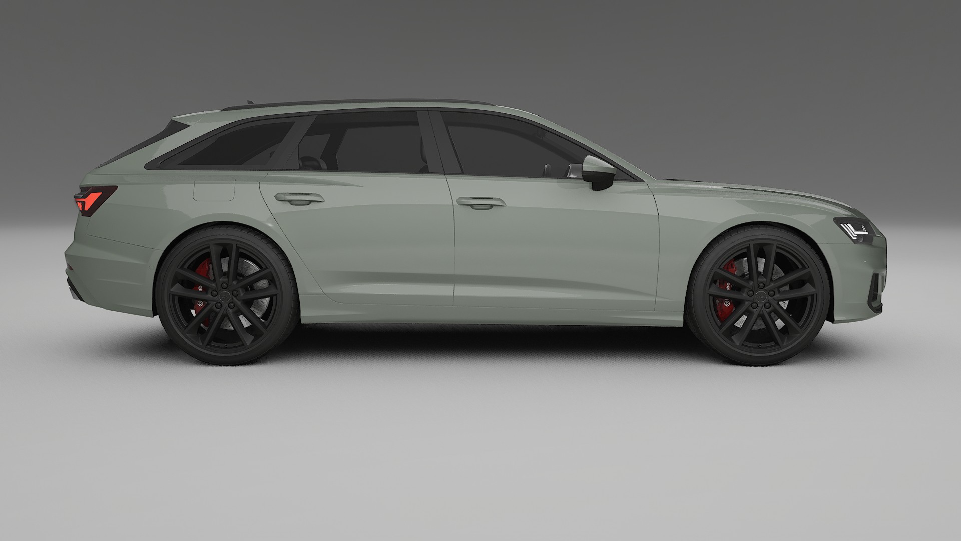 Audi S6 Avant prefacelift pre LCI C8 TPU Lackschutzfolie | SLATE Farbwechsel PPF – Komplett-Vorgeschnittener Kit