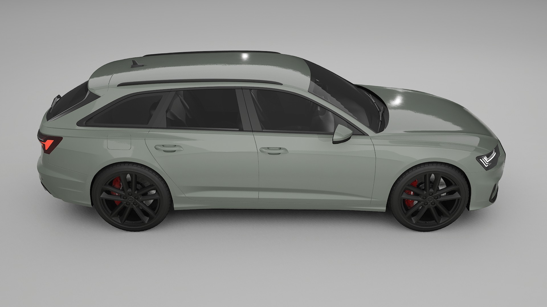Audi S6 Avant prefacelift pre LCI C8 TPU Lackschutzfolie | SLATE Farbwechsel PPF – Komplett-Vorgeschnittener Kit
